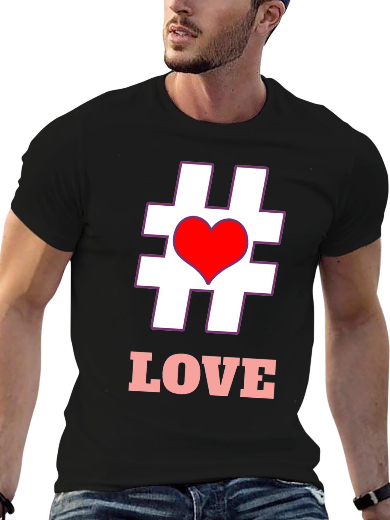 Hashtag Love T-Shirt