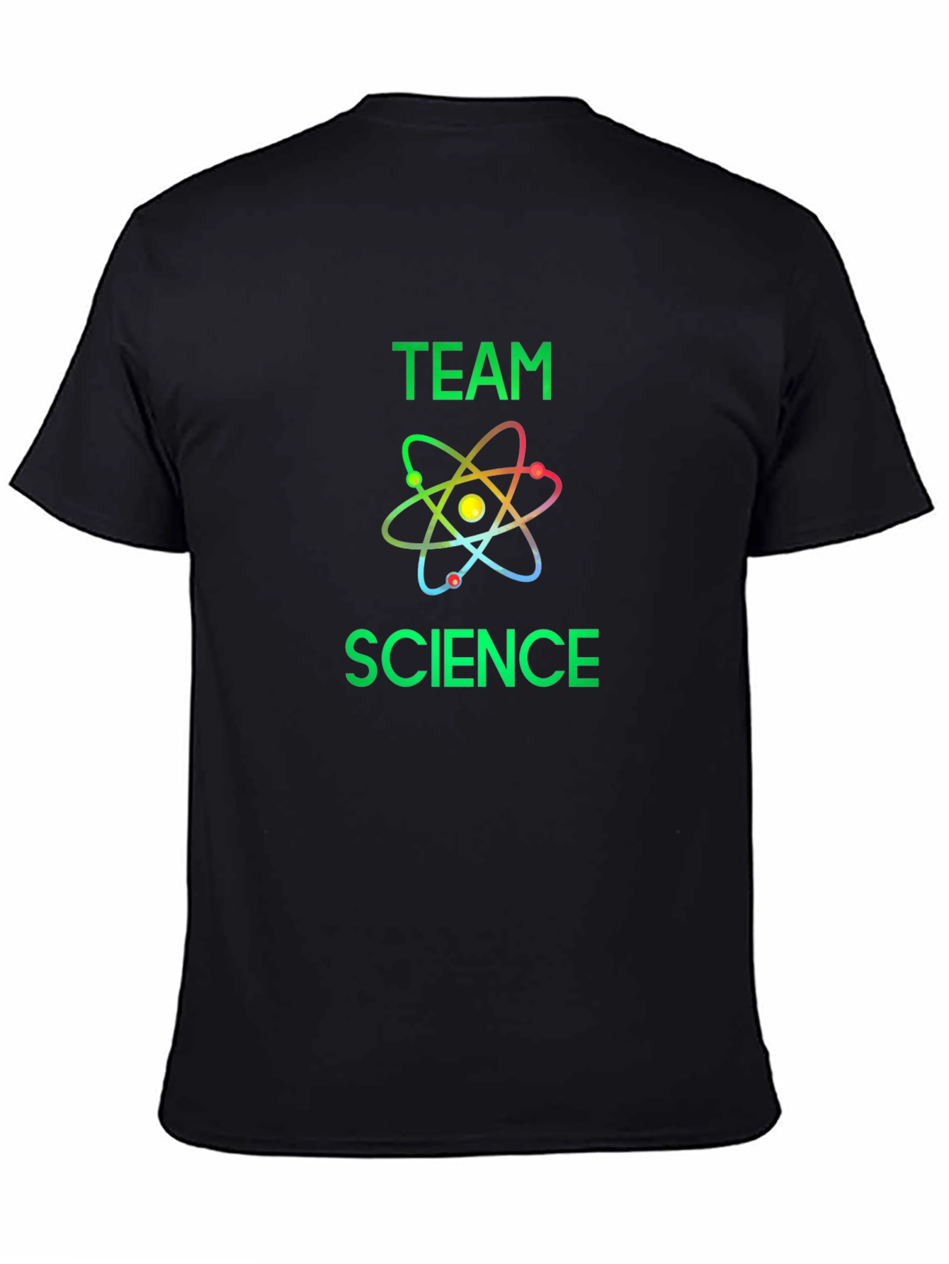 Team Science Black T-Shirt - Fun Stylish Geek Chic