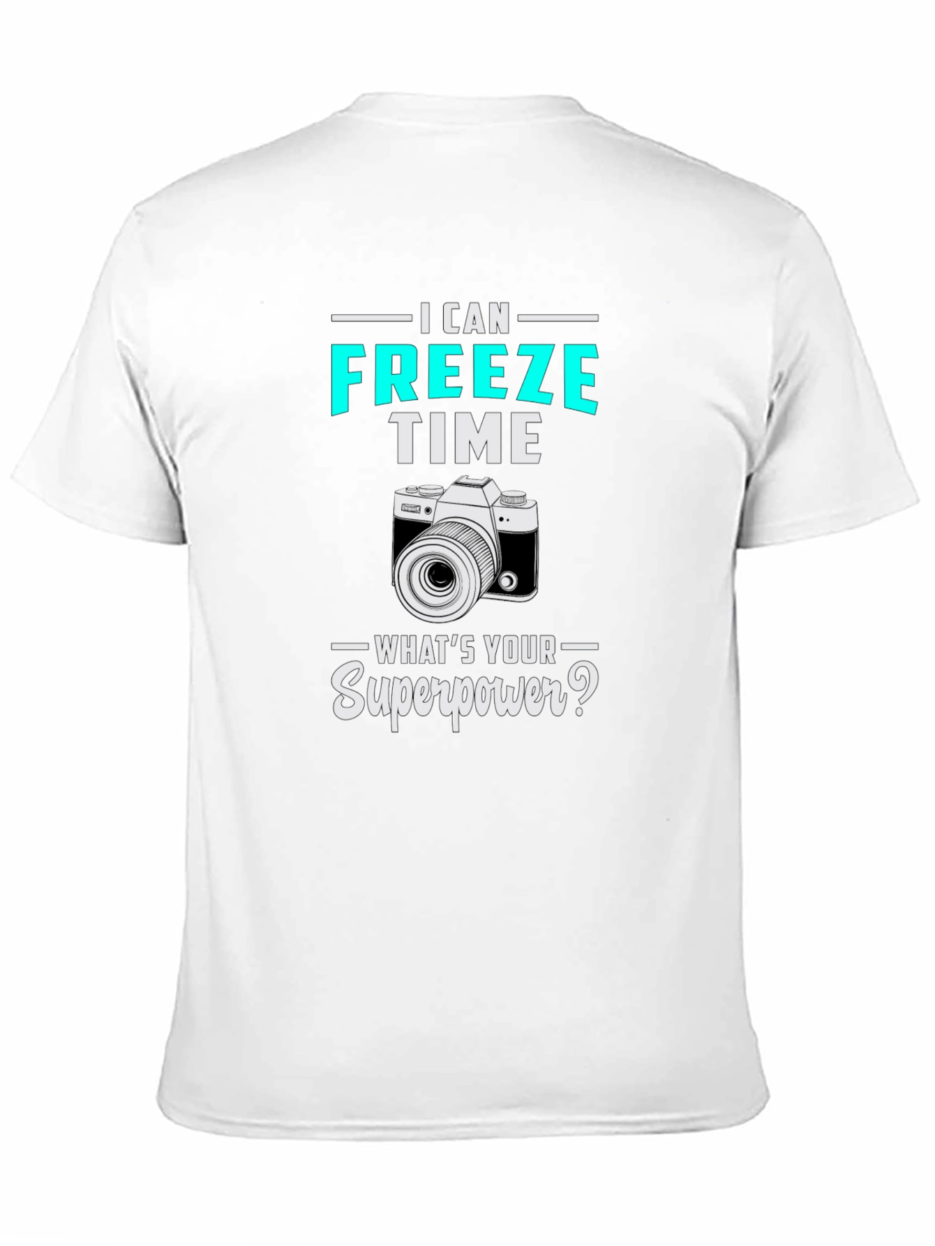 I Can Freeze Time Camera Graphic Tee