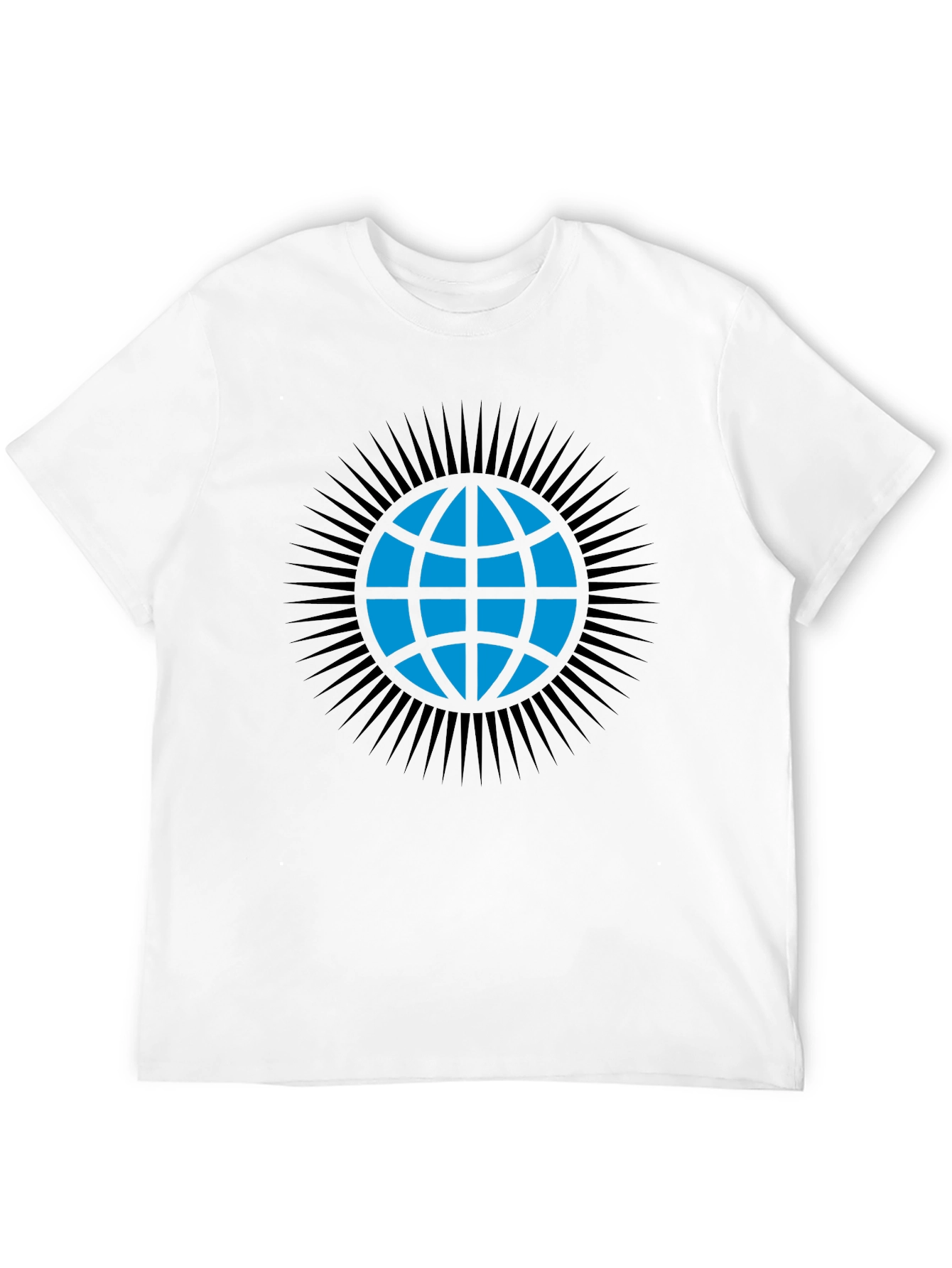 Globe Graphic T-Shirt - Modern Black Tee