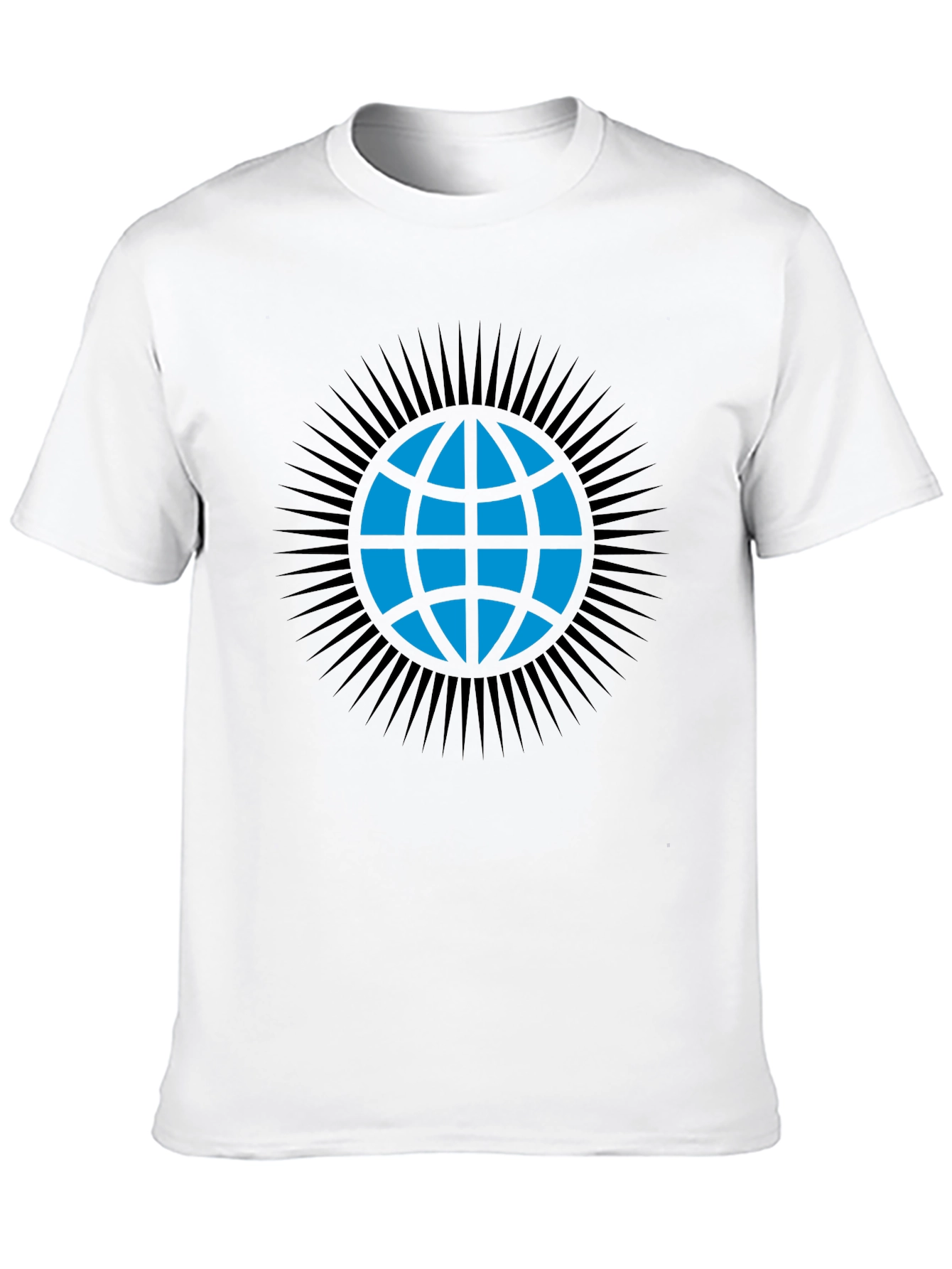 Globe Graphic T-Shirt - Modern Black Tee