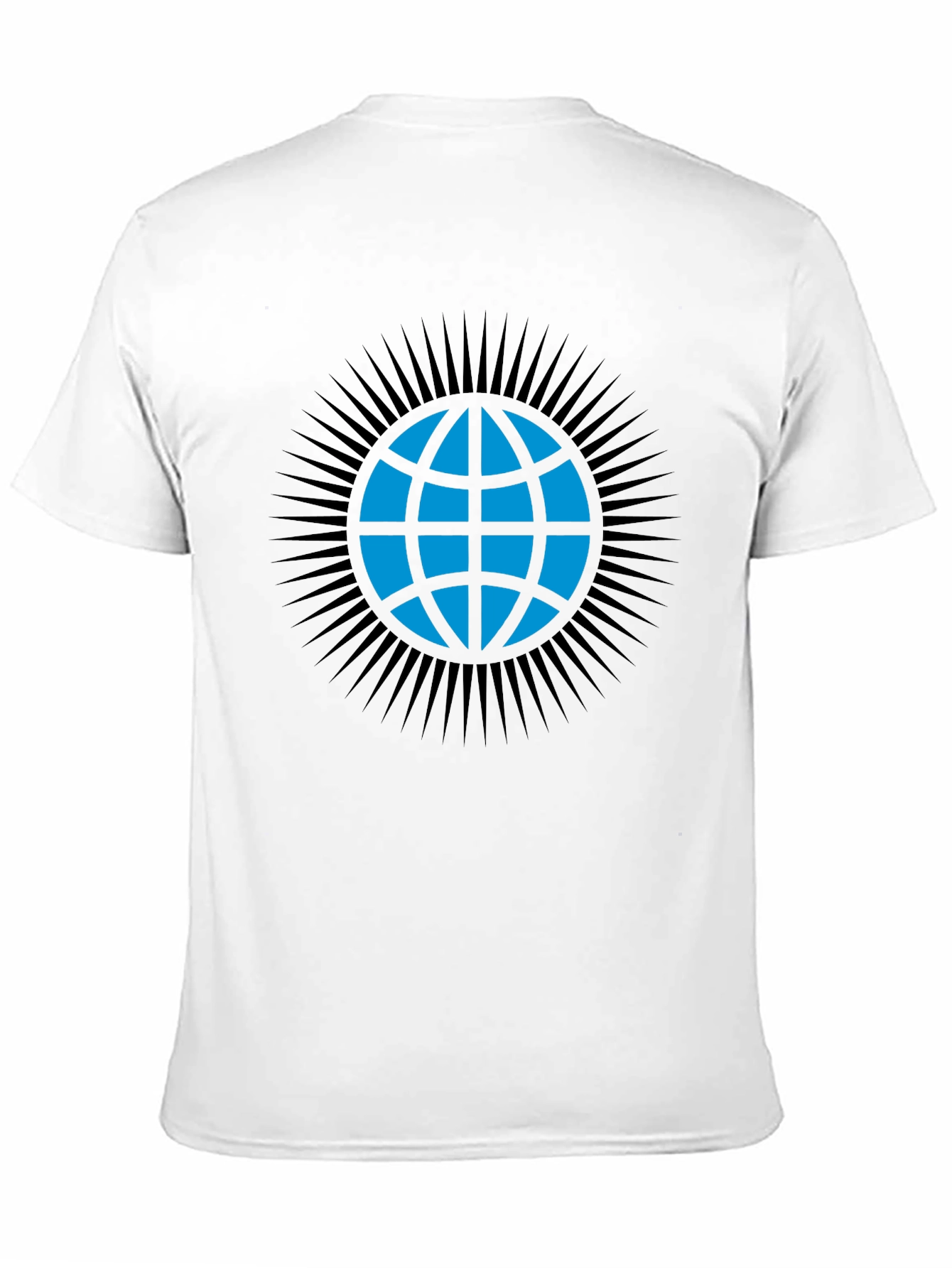 Globe Graphic T-Shirt - Modern Black Tee