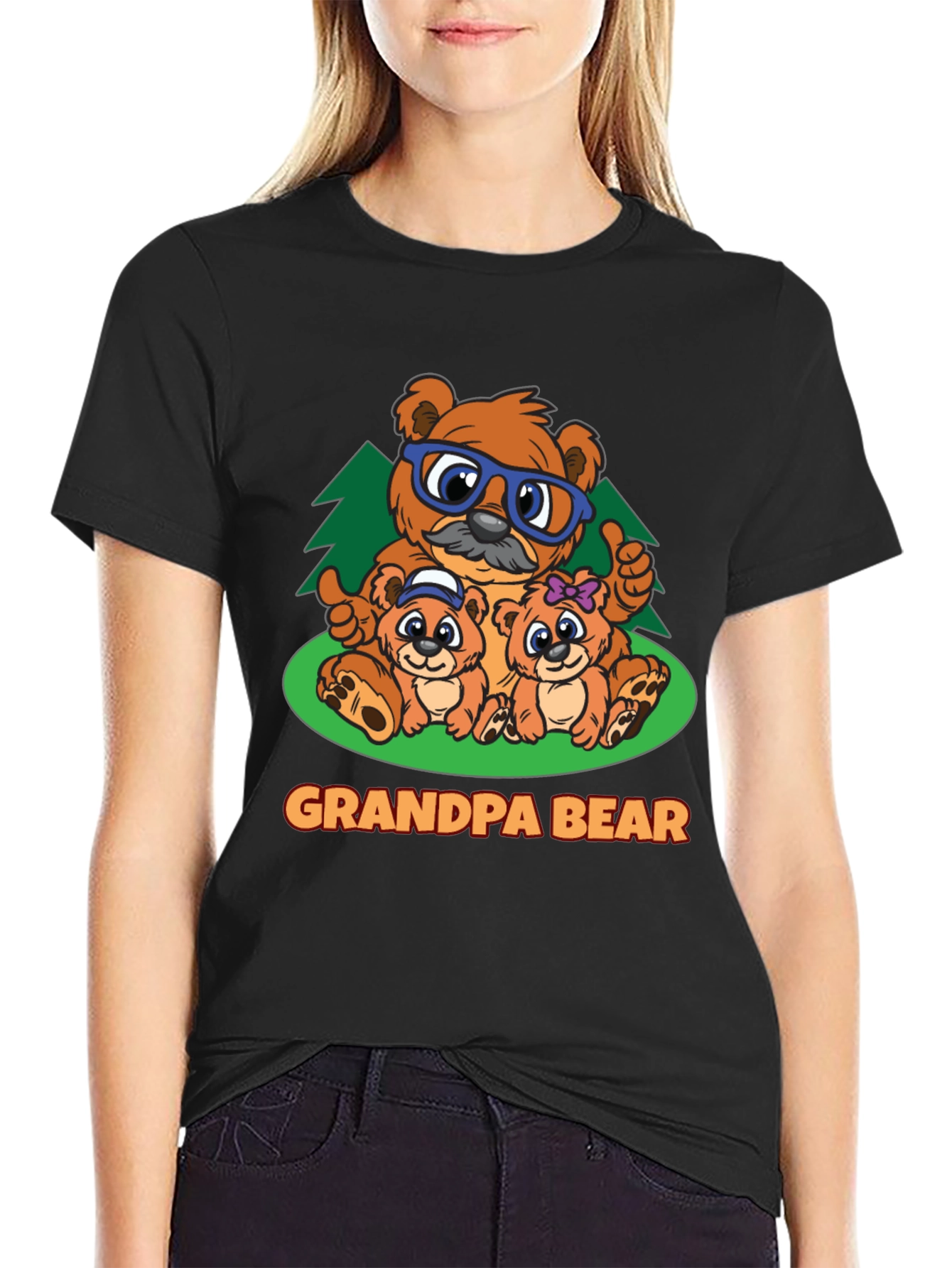 Grandpa Bear T-Shirt - Family Matching Tee