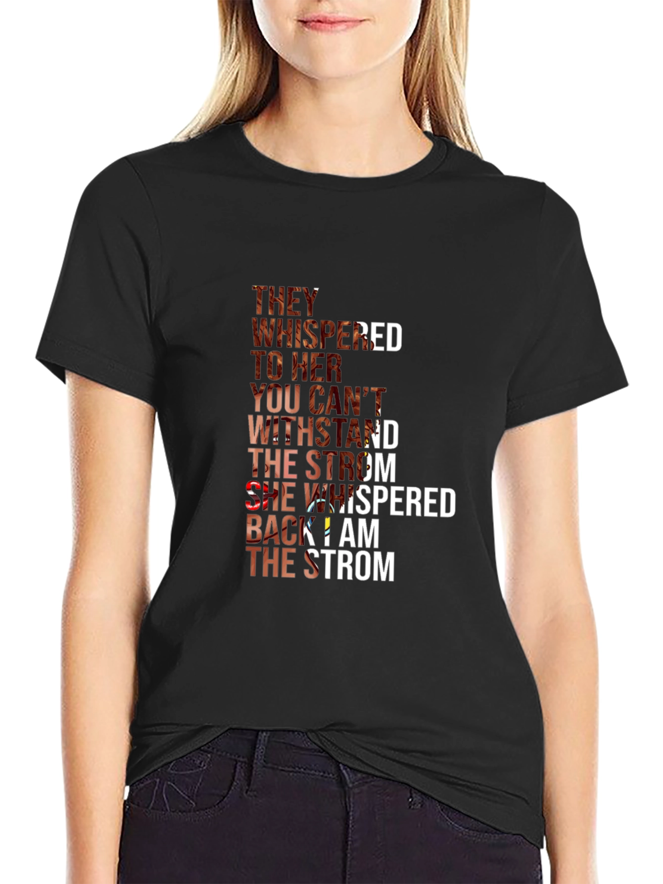 Empowering I Am the Storm Graphic Tee