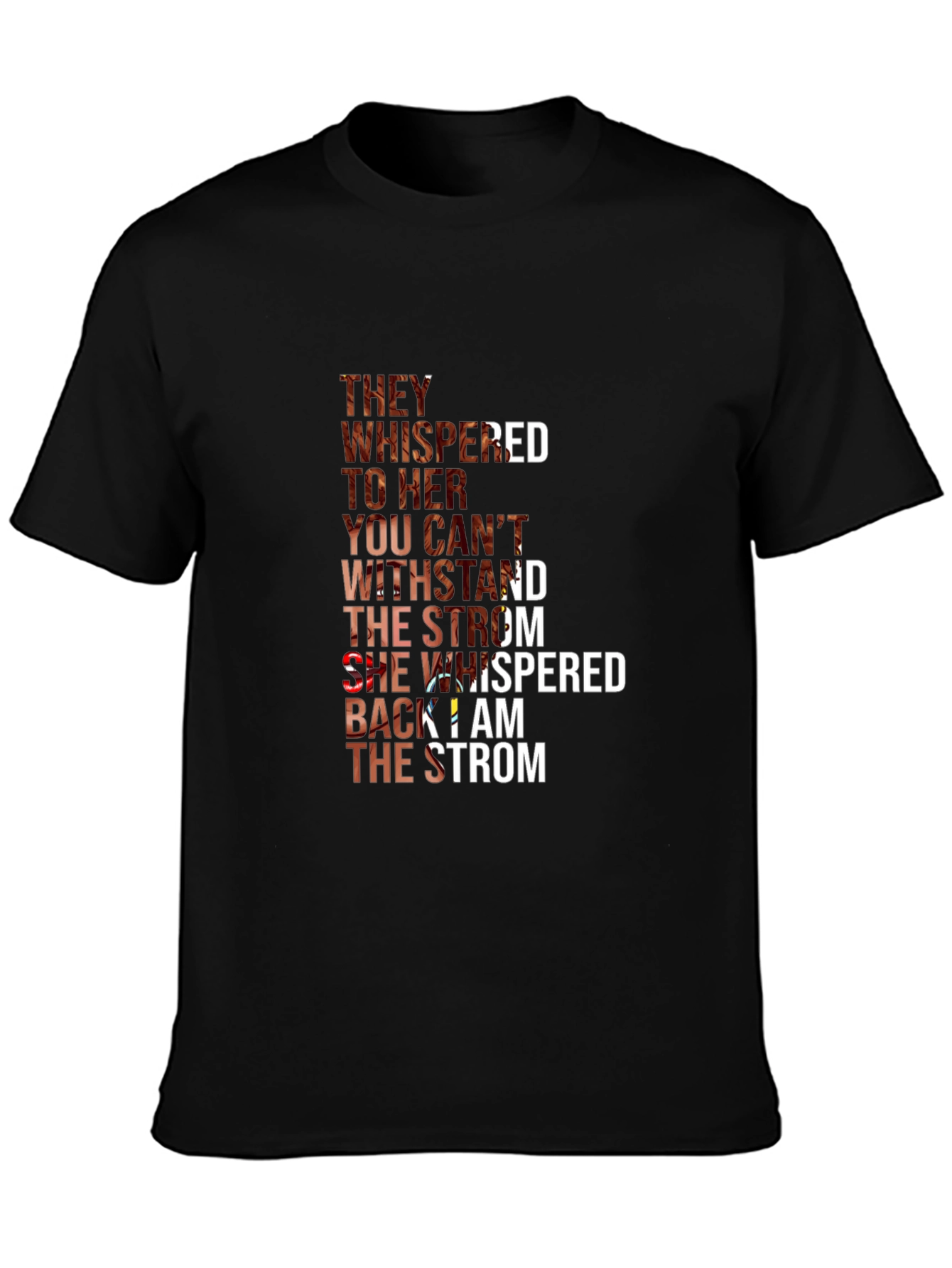Empowering I Am the Storm Graphic Tee