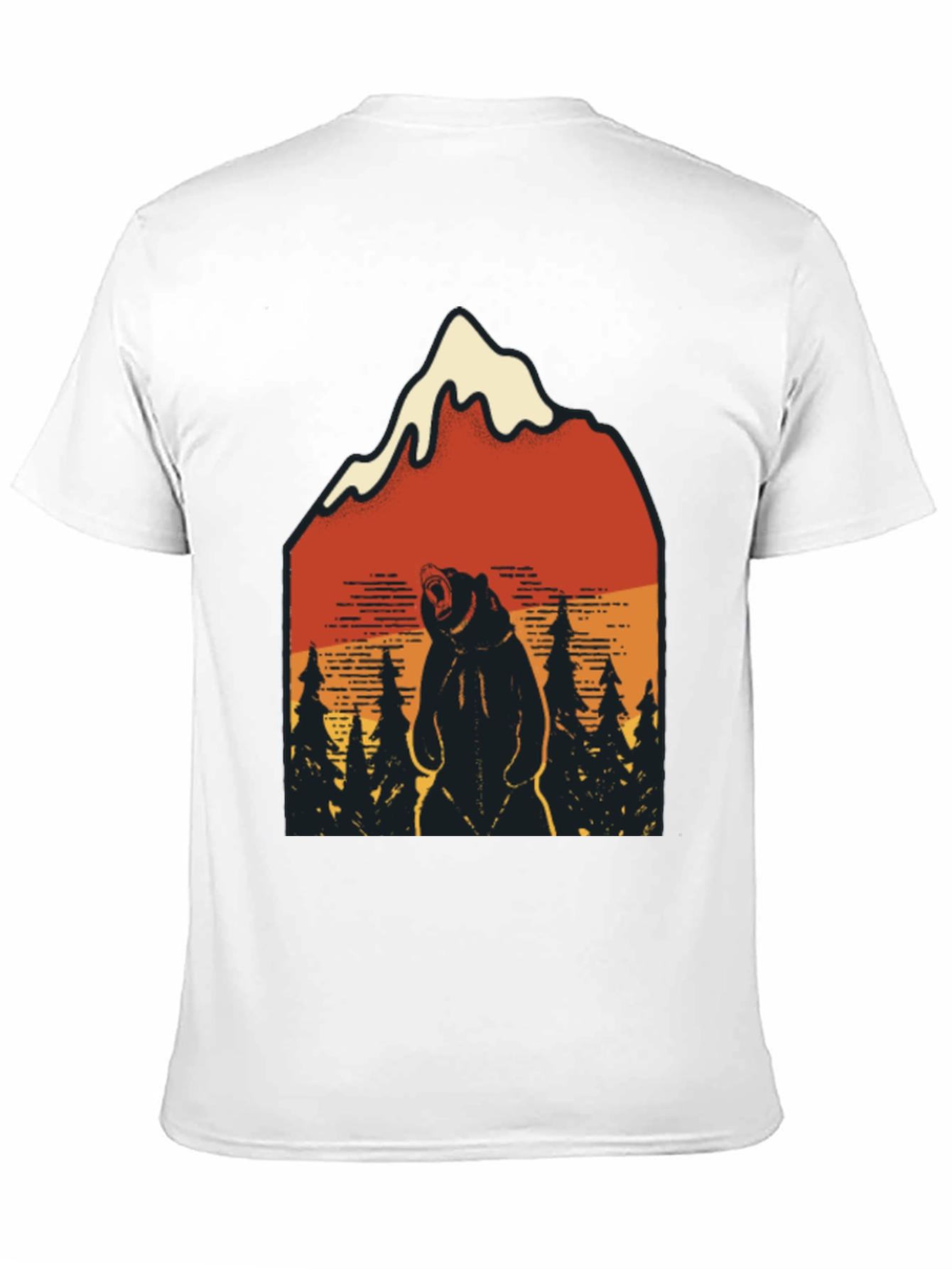 Bear Mountain Graphic Tee - Nature Adventure Shirt