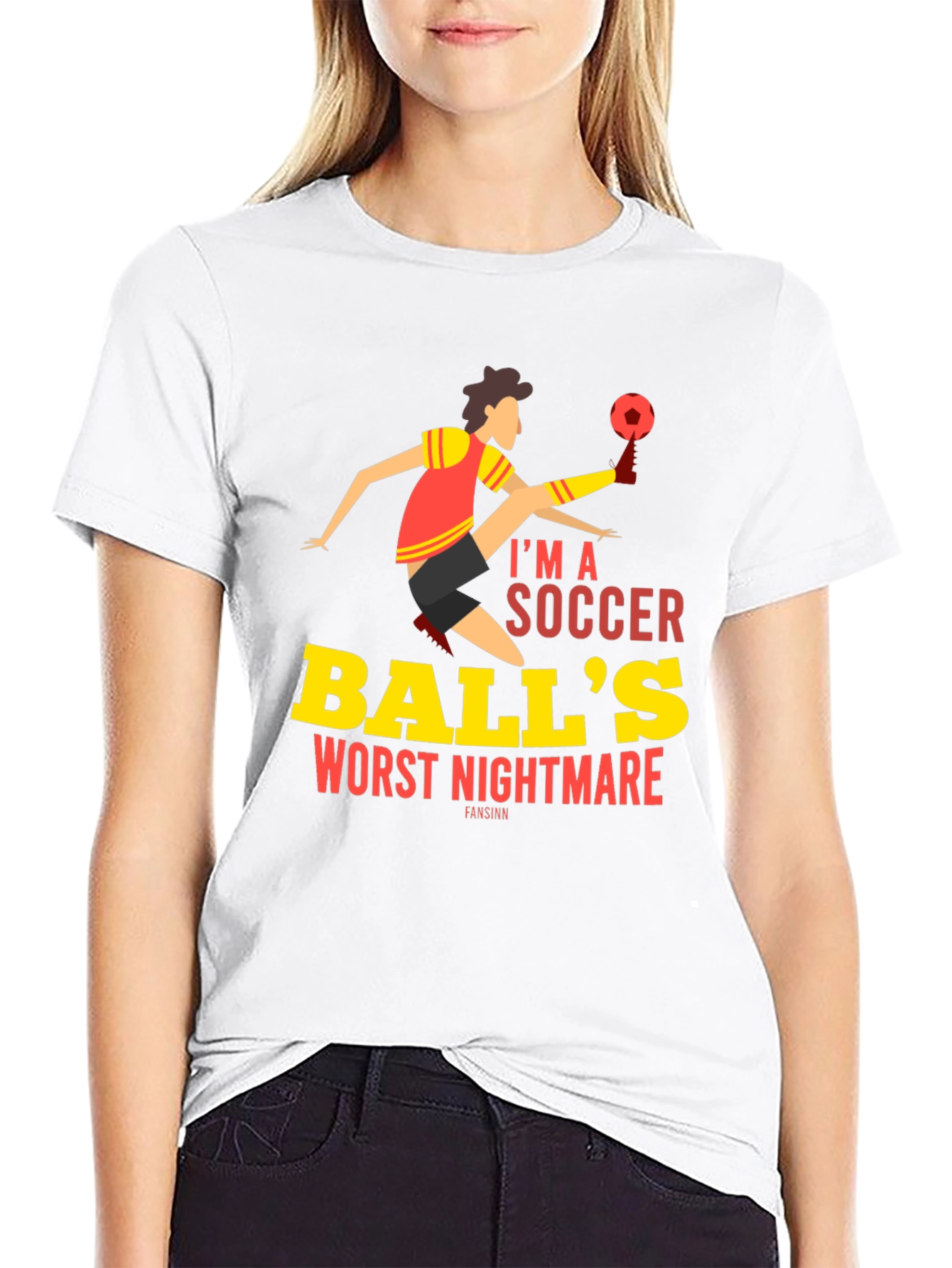 Soccer Balls Worst Nightmare Graphic T-Shirt