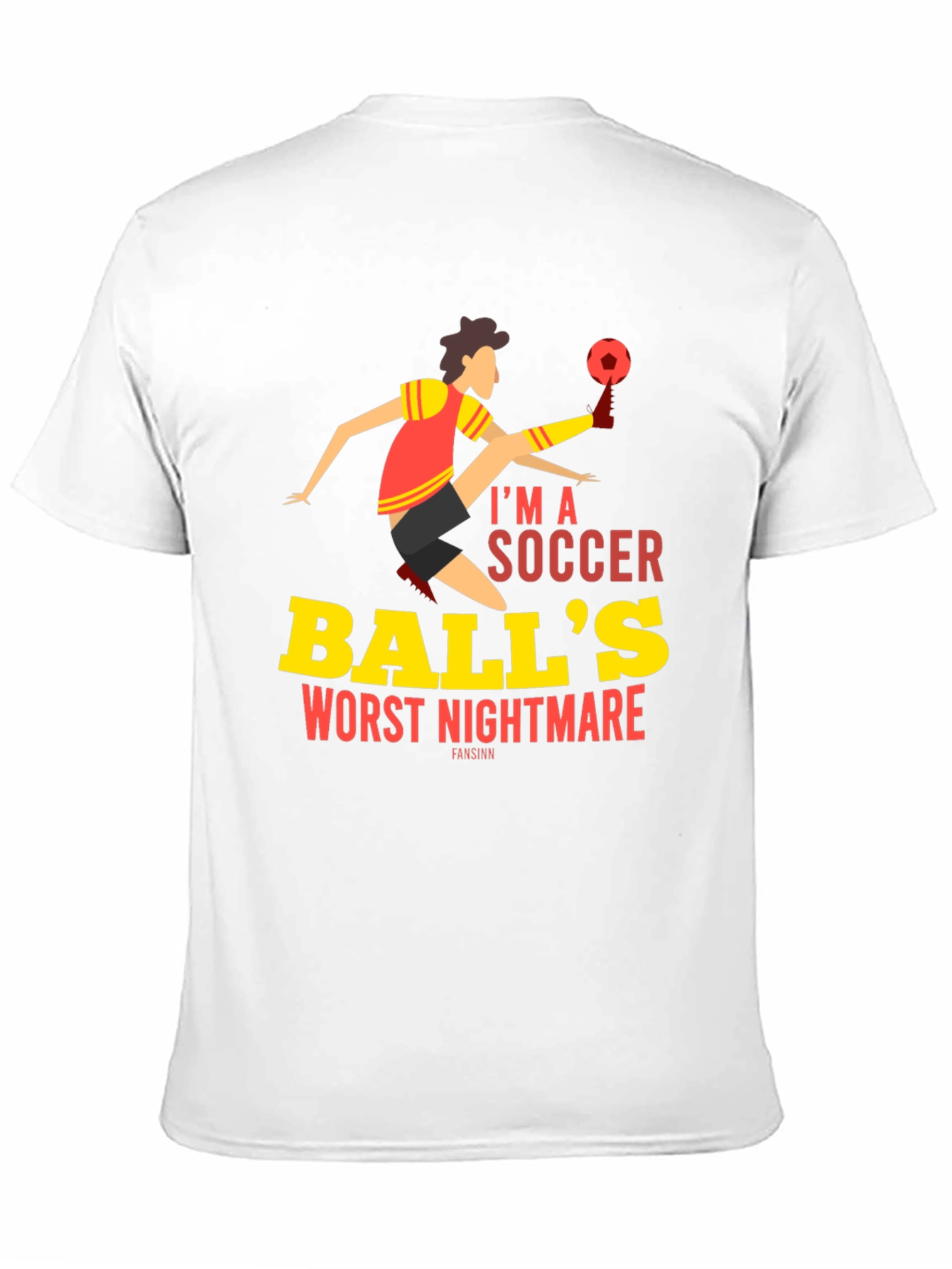 Soccer Balls Worst Nightmare Graphic T-Shirt