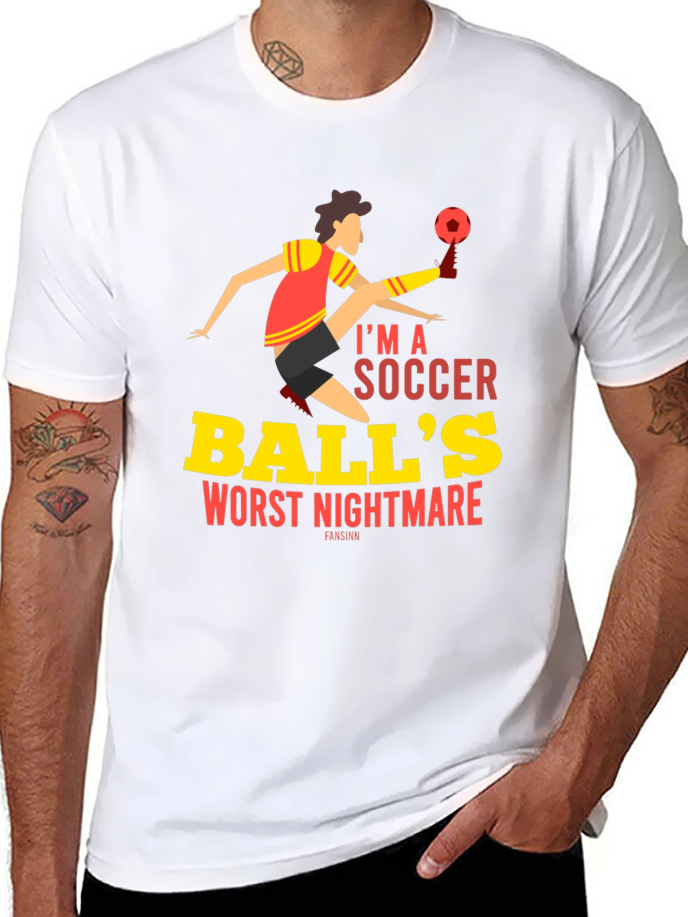 Soccer Balls Worst Nightmare Graphic T-Shirt