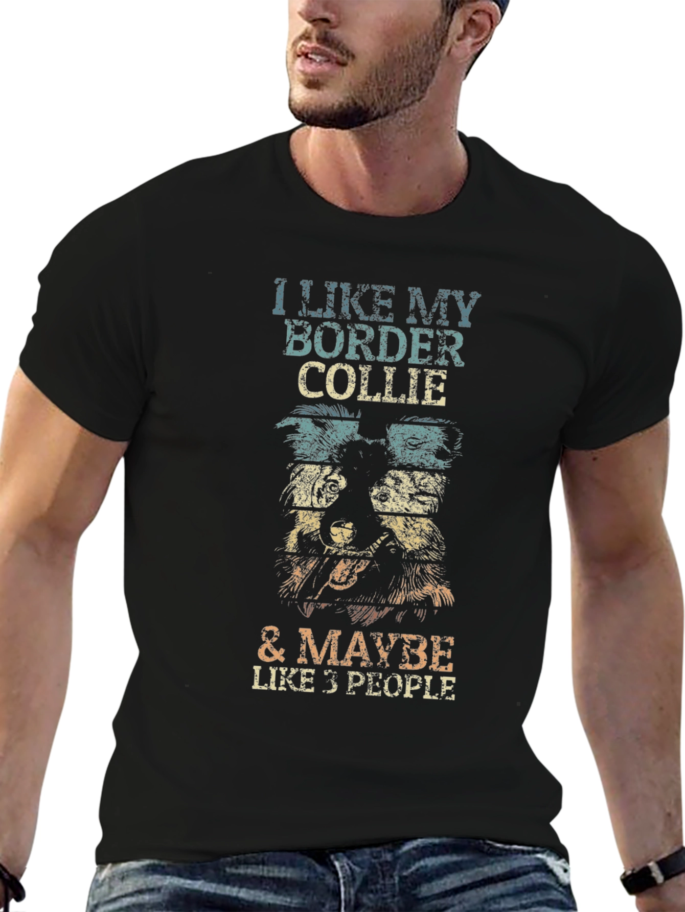 I Like My Border Collie T-Shirt