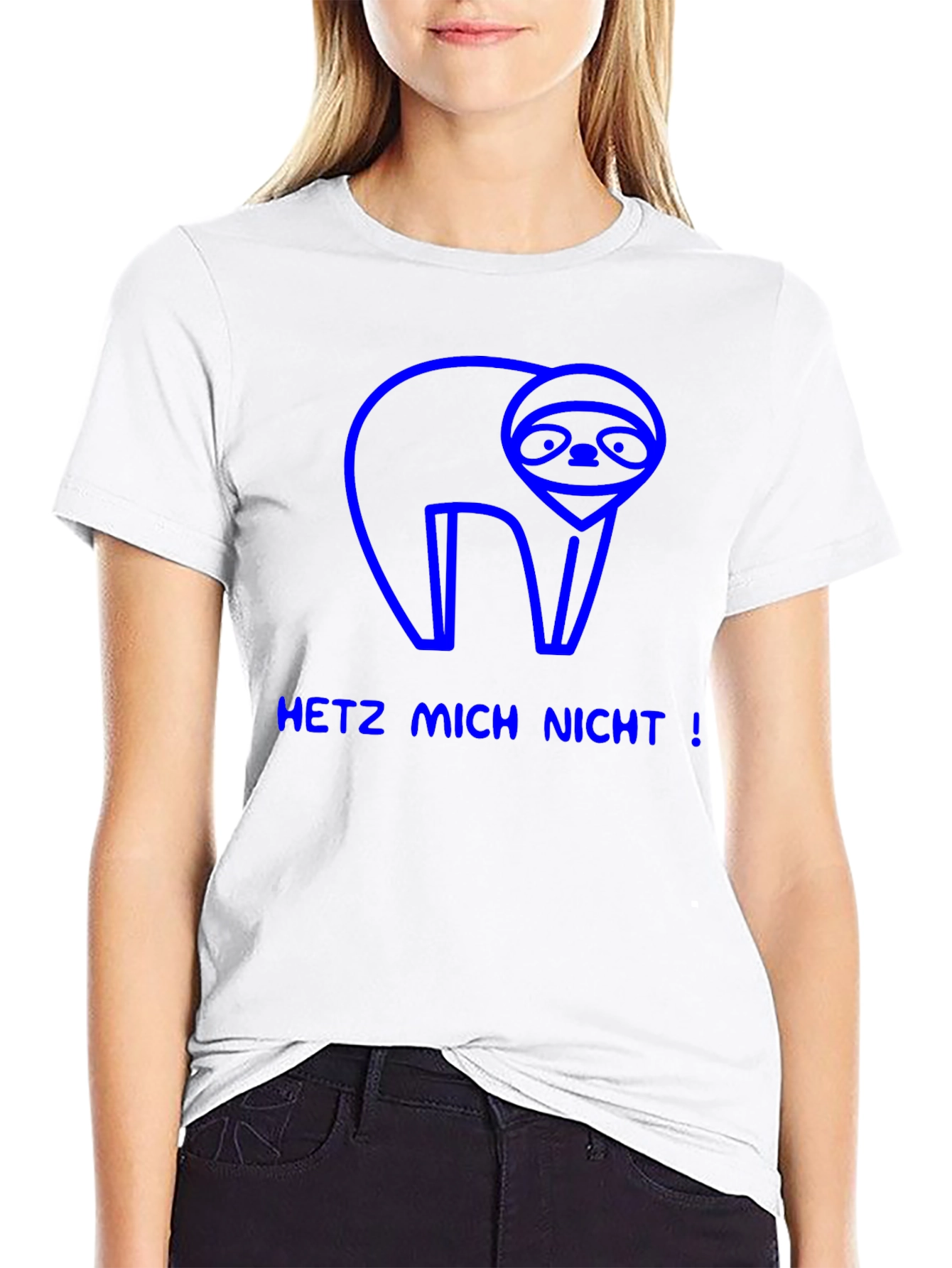 Sloth Graphic T-Shirt - Dont Rush Me!