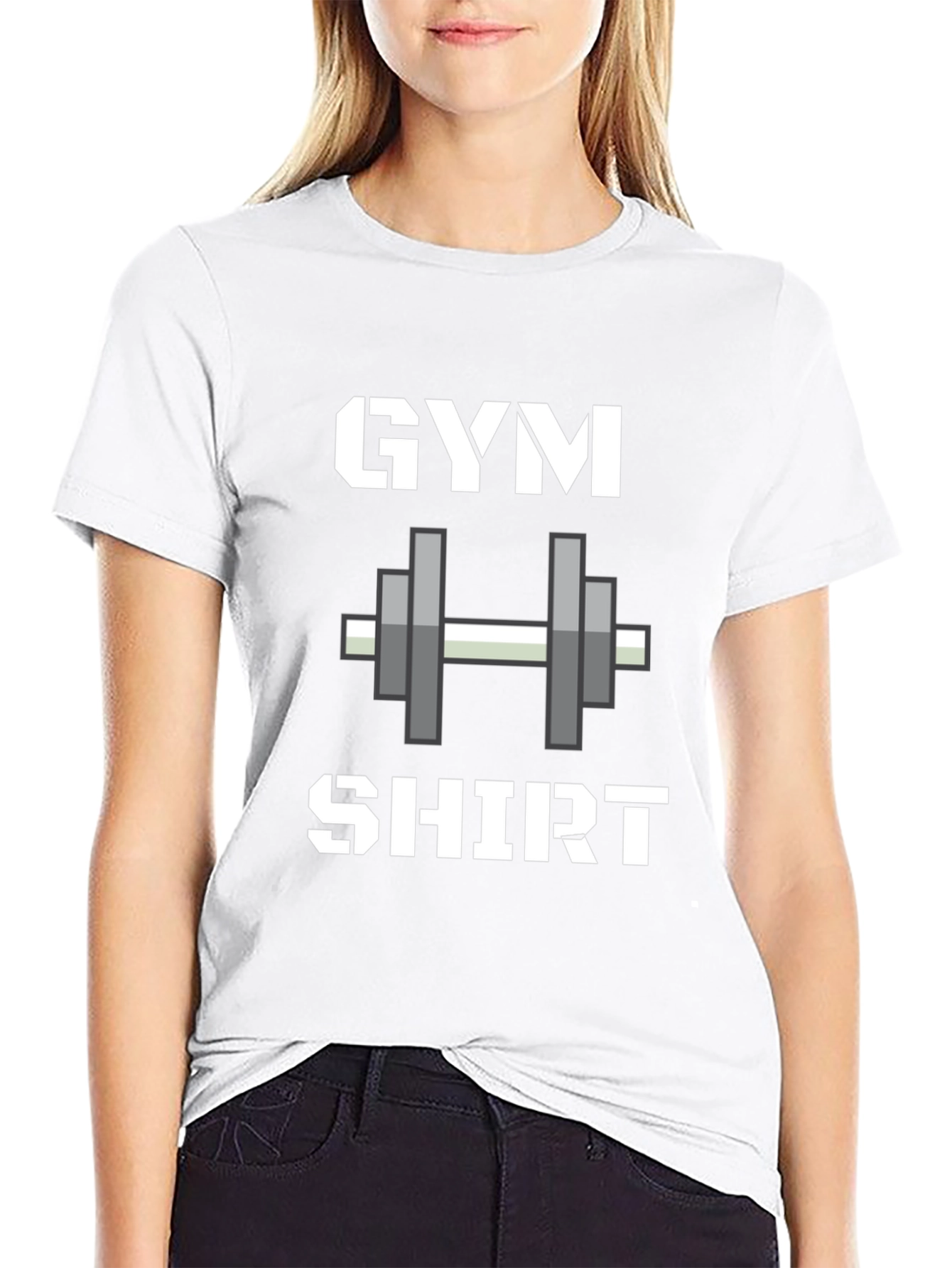 Gym Shirt Funny Workout Tee - Black