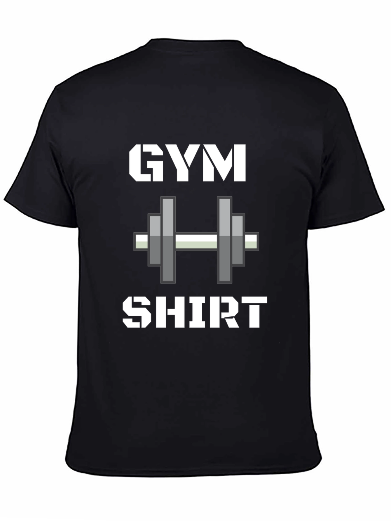 Gym Shirt Funny Workout Tee - Black