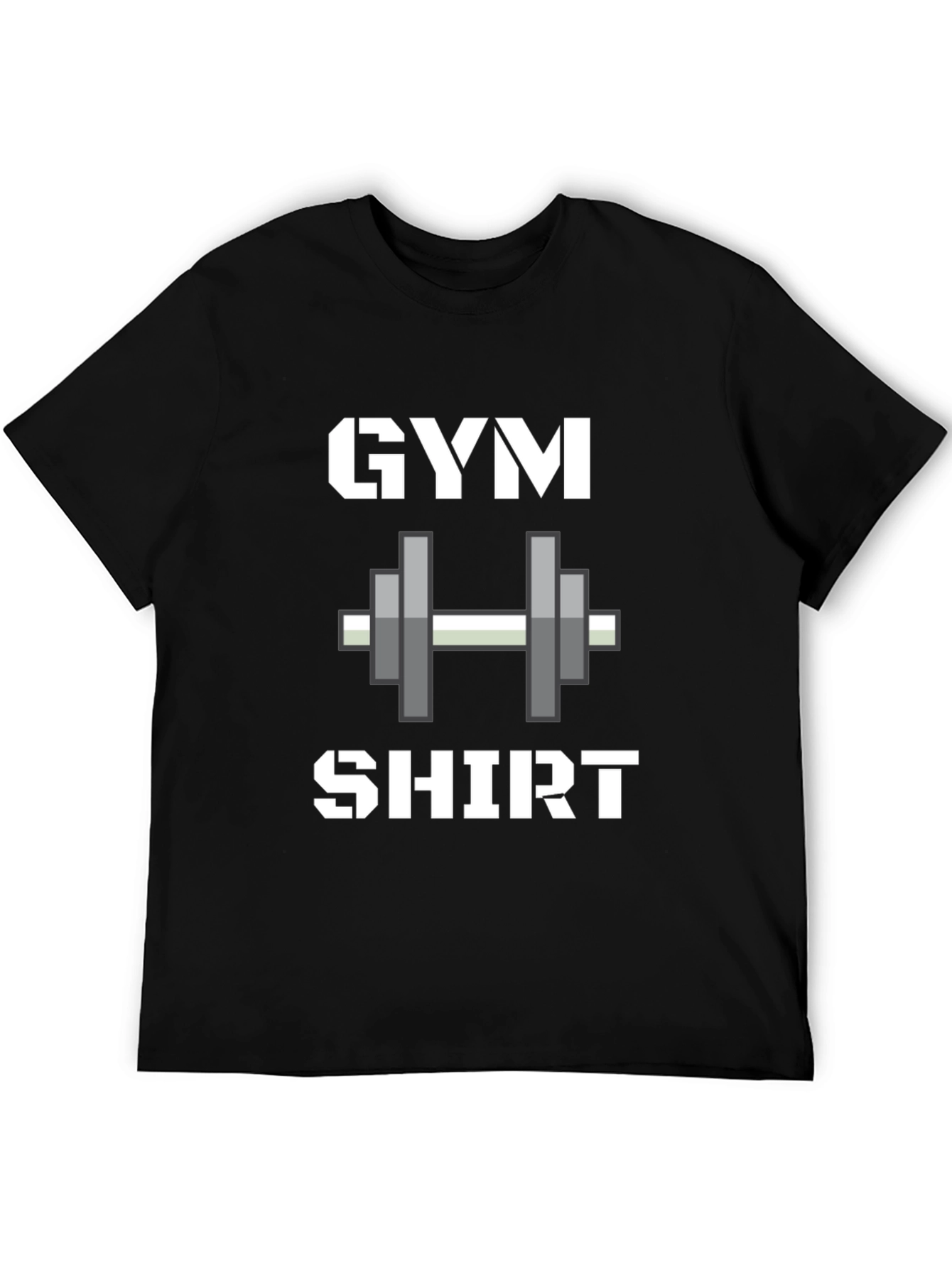 Gym Shirt Funny Workout Tee - Black