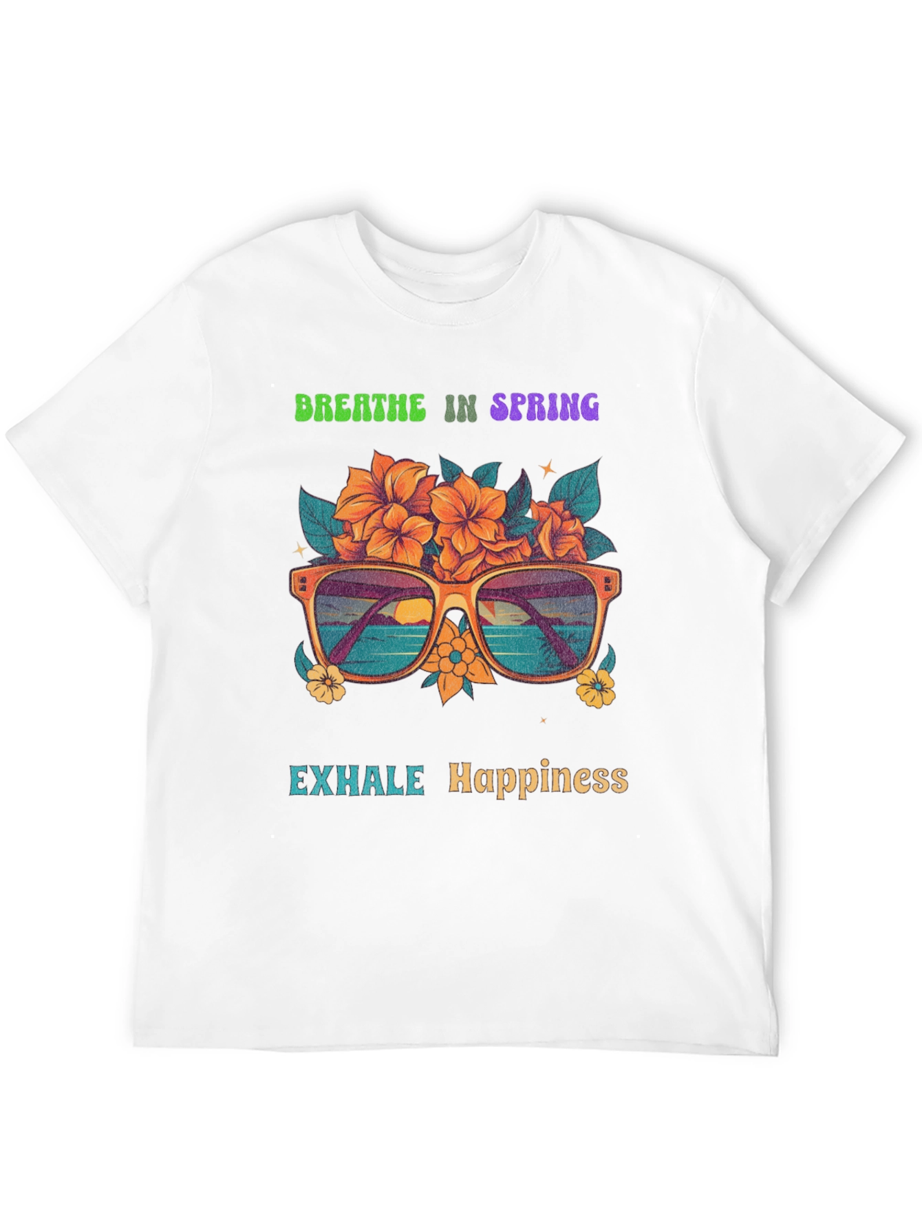 Breathe in Spring Graphic Tee