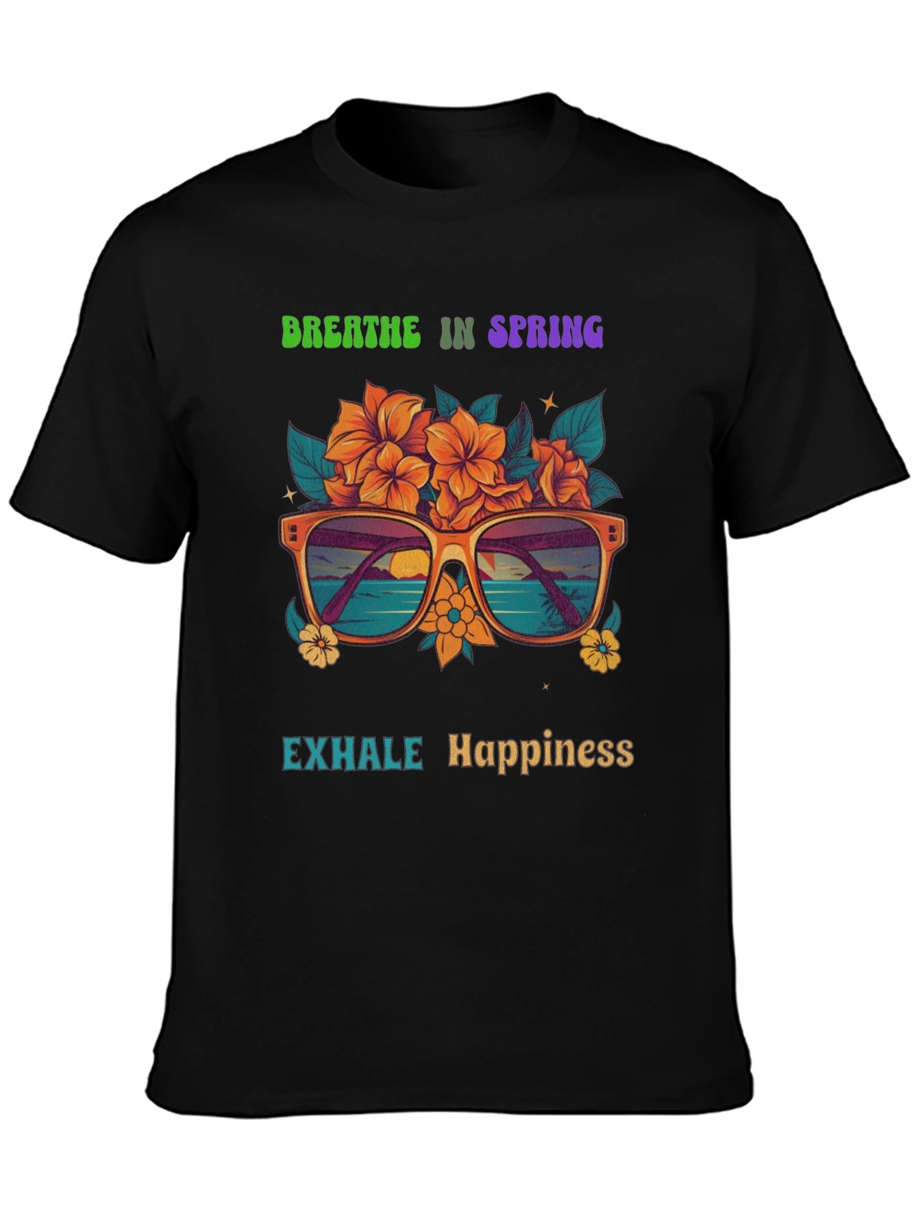 Breathe in Spring Graphic Tee