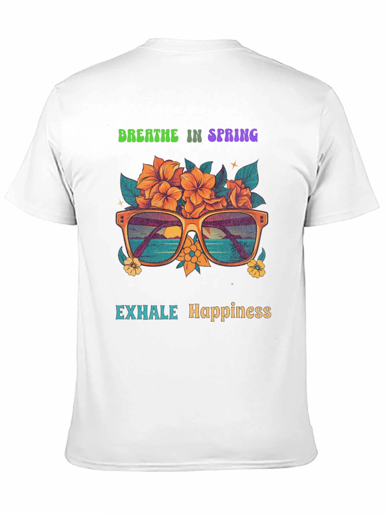 Breathe in Spring Graphic Tee