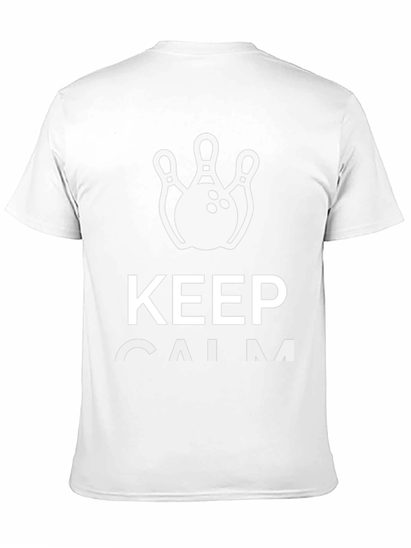 Keep Calm Bowling T-Shirt - Strike Design