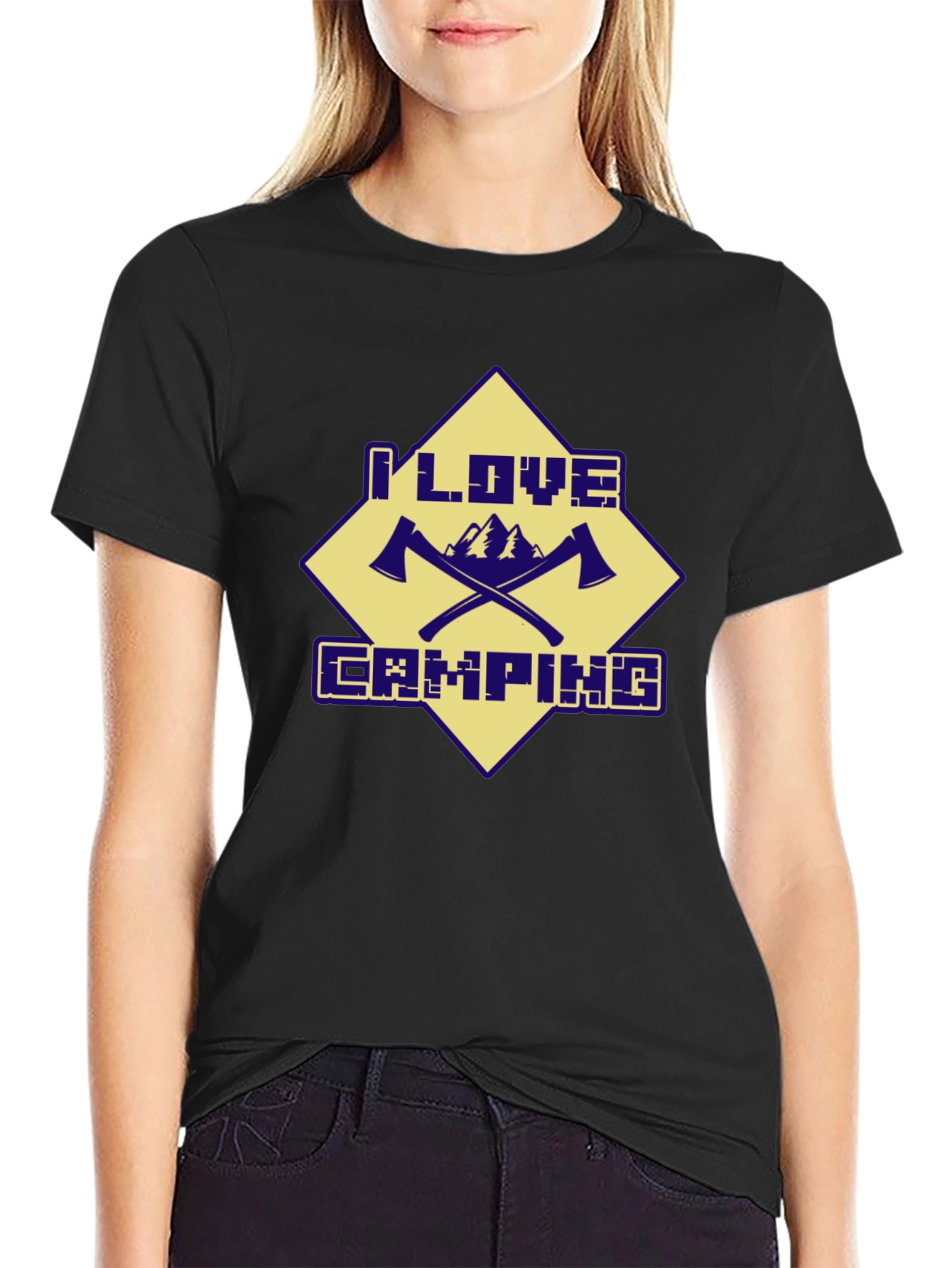 I Love Camping Graphic T-Shirt