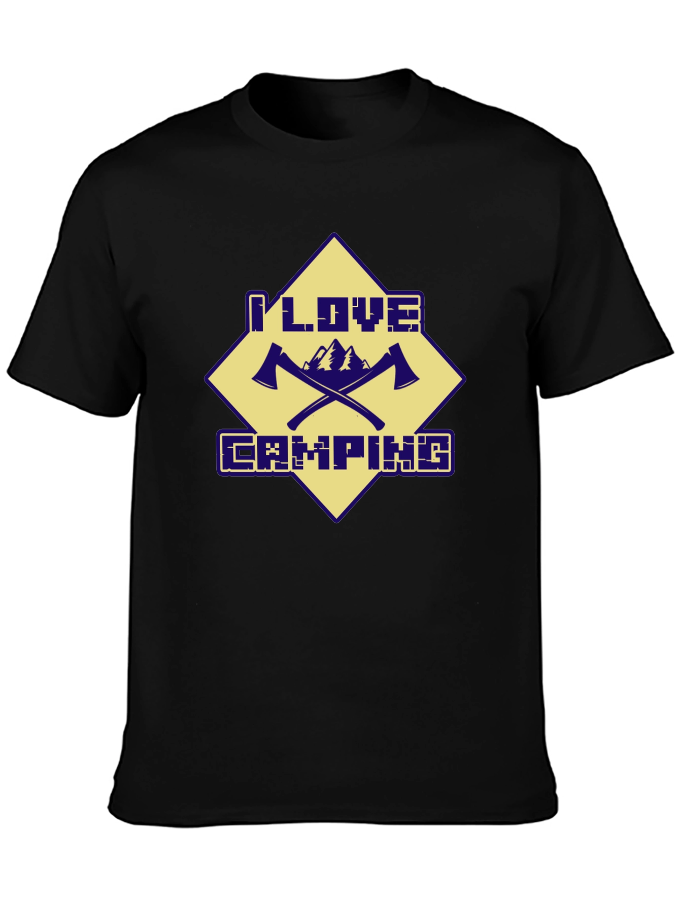 I Love Camping Graphic T-Shirt