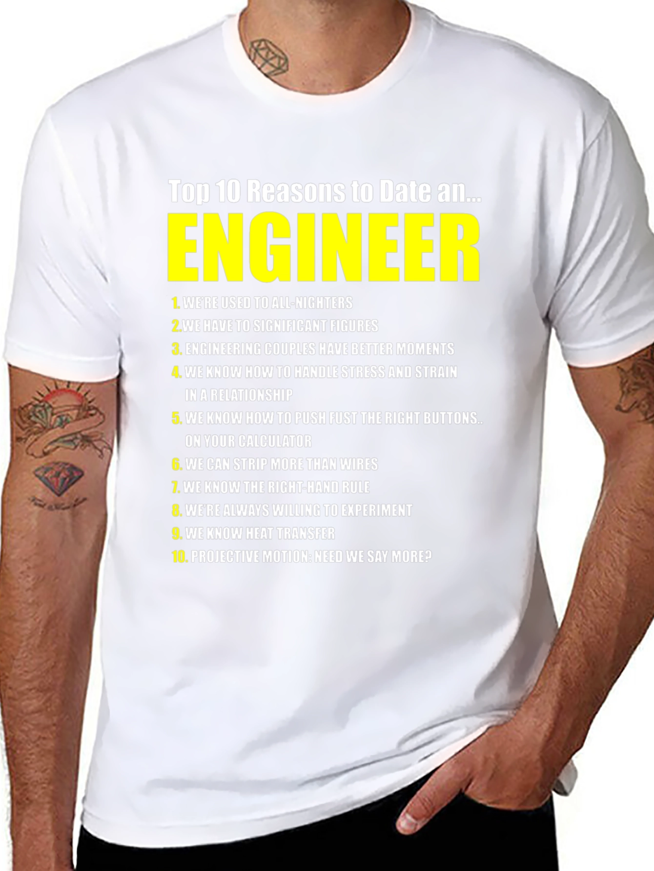 Top 10 Reasons to Date an Engineer T-Shirt
