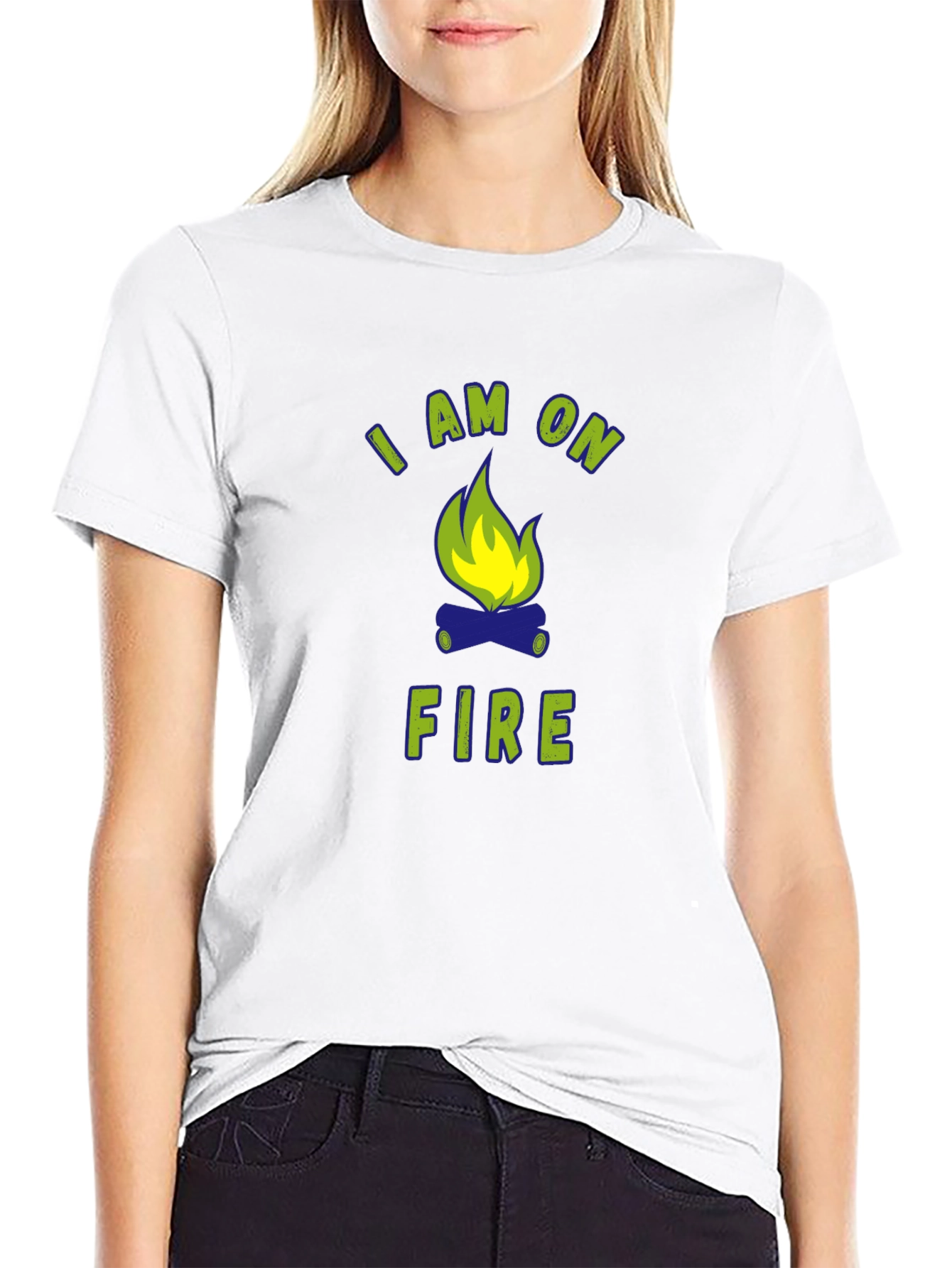 I am on Fire Graphic T-Shirt