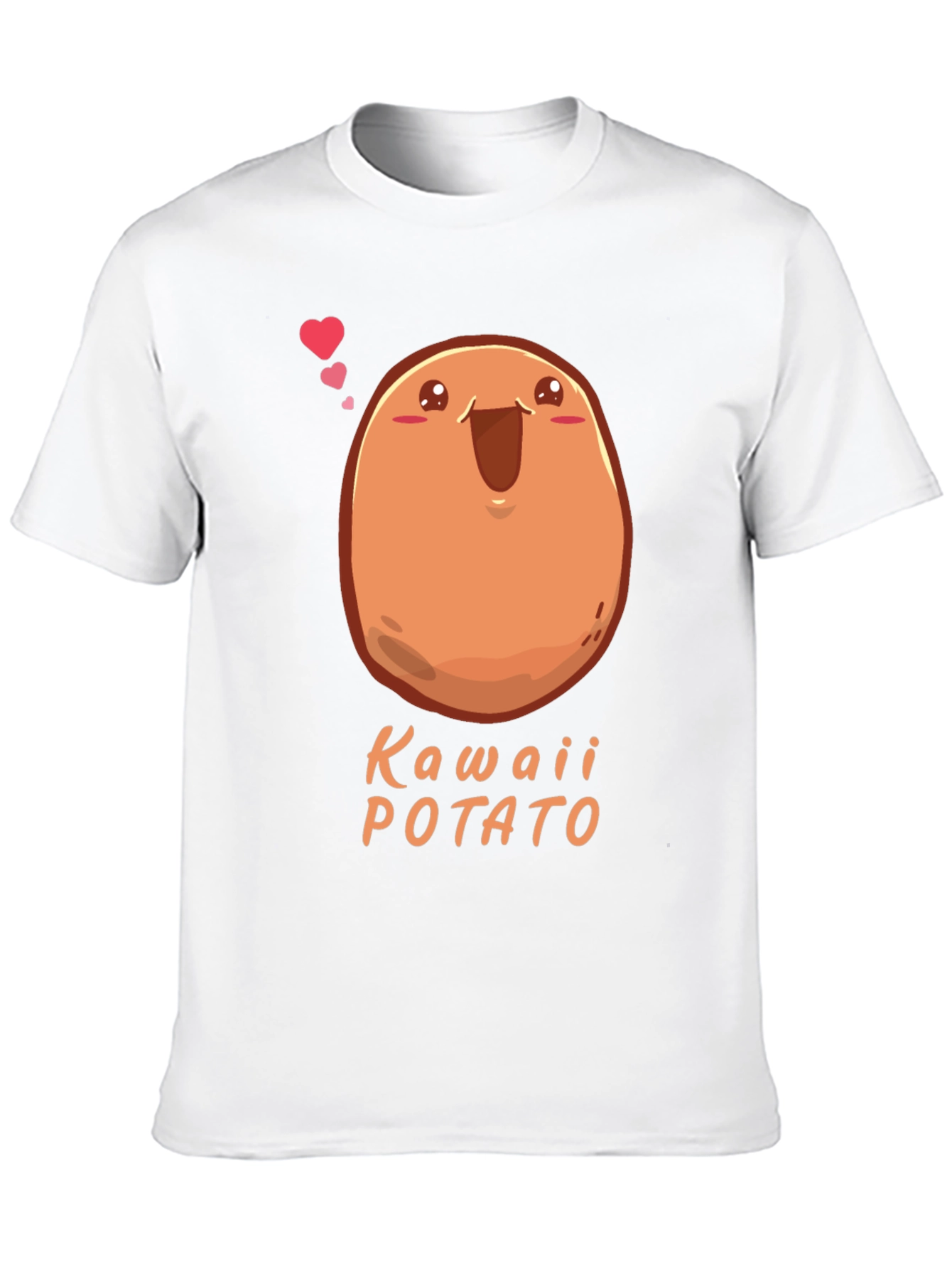 Kawaii Potato T-Shirt - Cute Graphic Tee