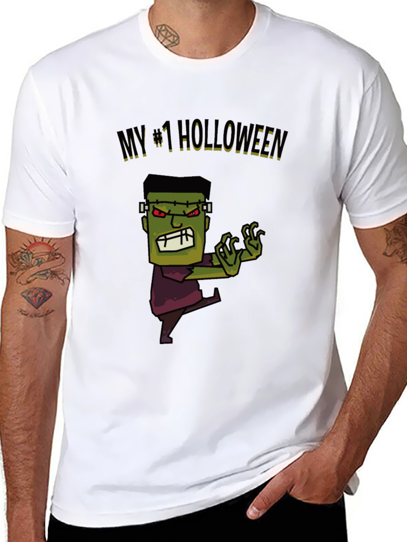 Frankenstein Halloween T-Shirt