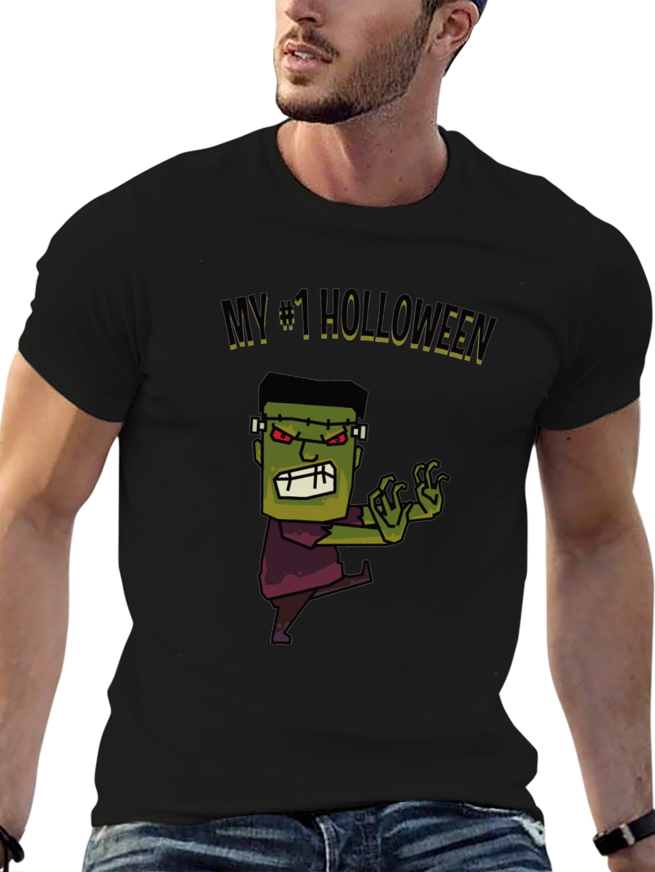 Frankenstein Halloween T-Shirt