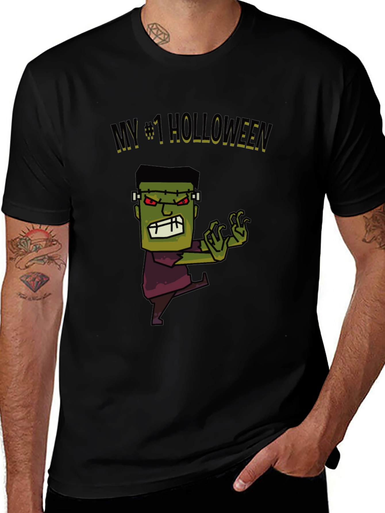 Frankenstein Halloween T-Shirt
