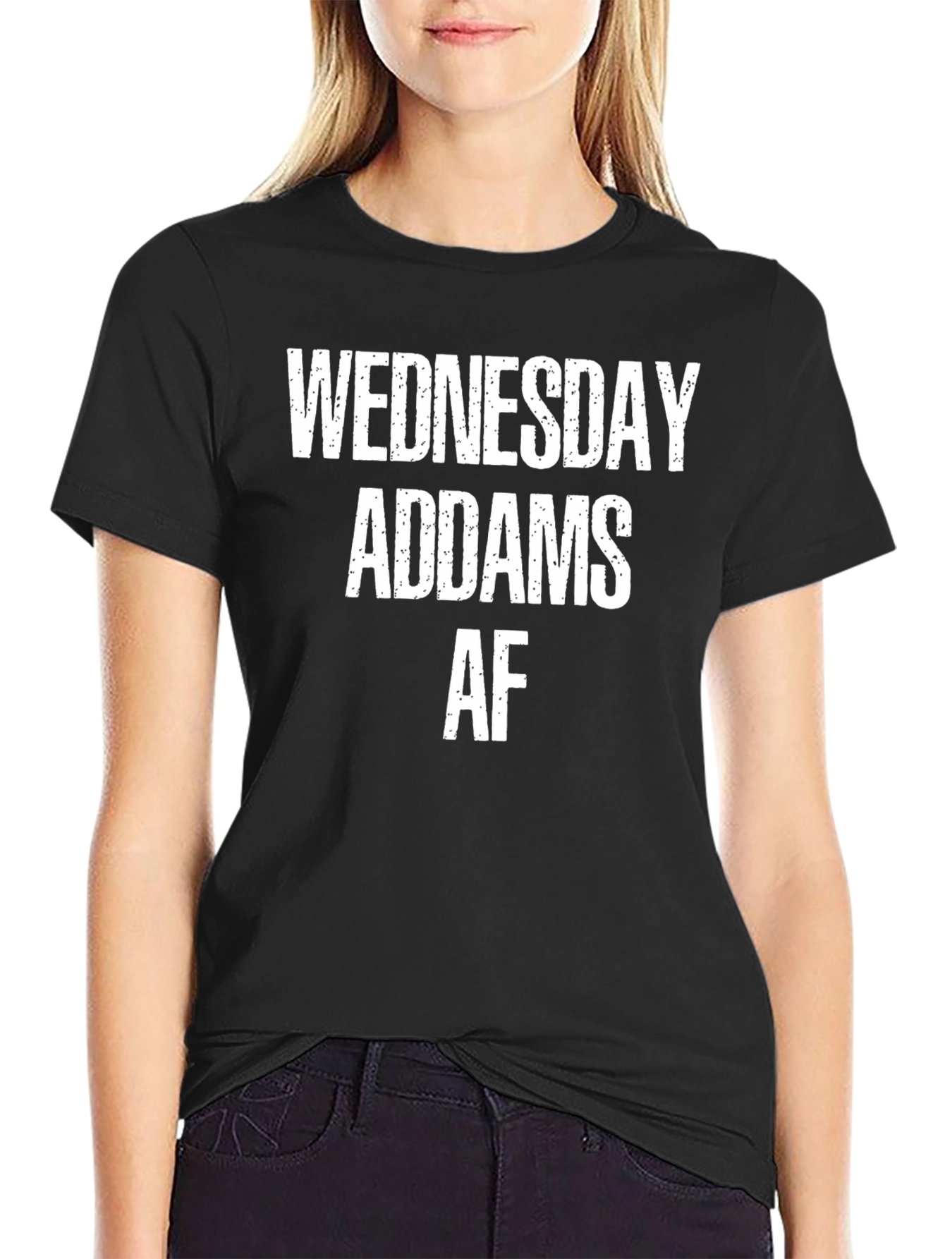Wednesday Addams AF T-Shirt - Bold Graphic Tee