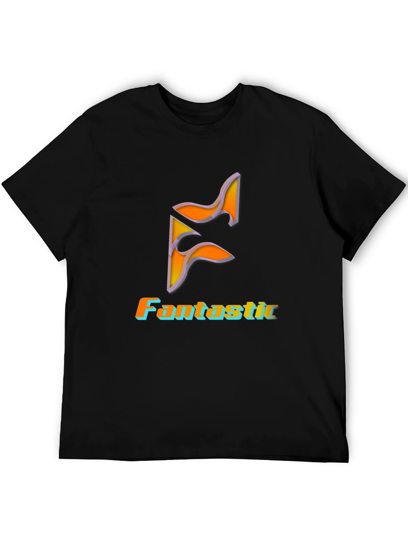Fantastic Graphic Tee - Soft Black Cotton T-Shirt