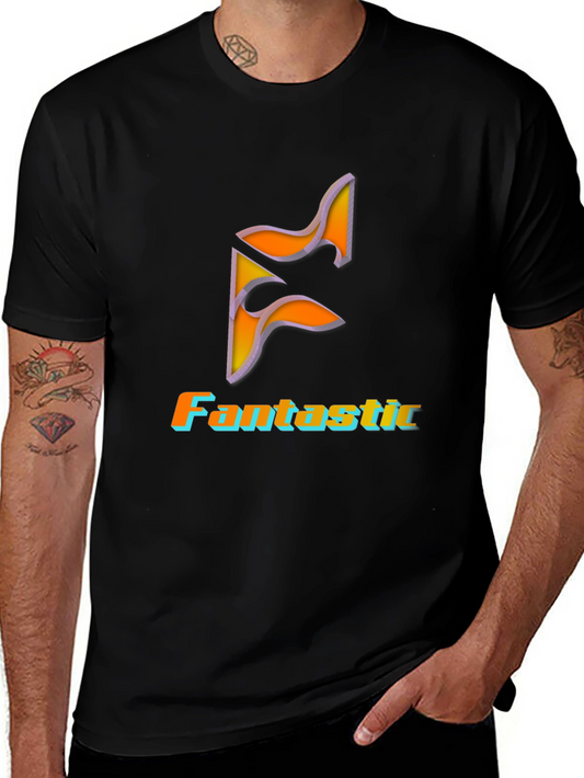 Fantastic Graphic Tee - Soft Black Cotton T-Shirt