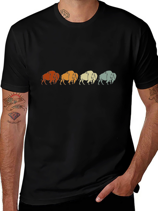 Retro Bison T-Shirt