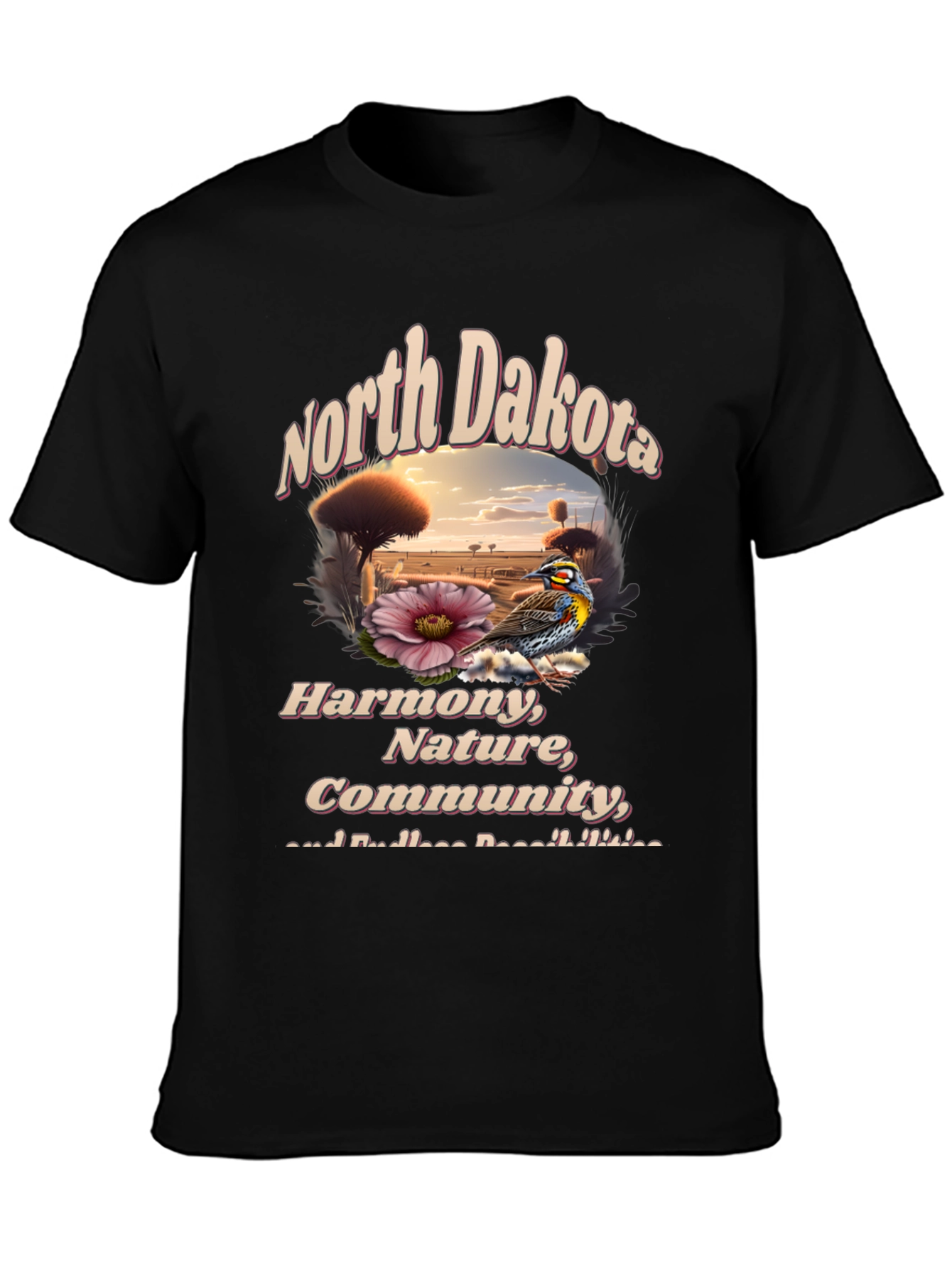 North Dakota Tee - Harmony Nature Community