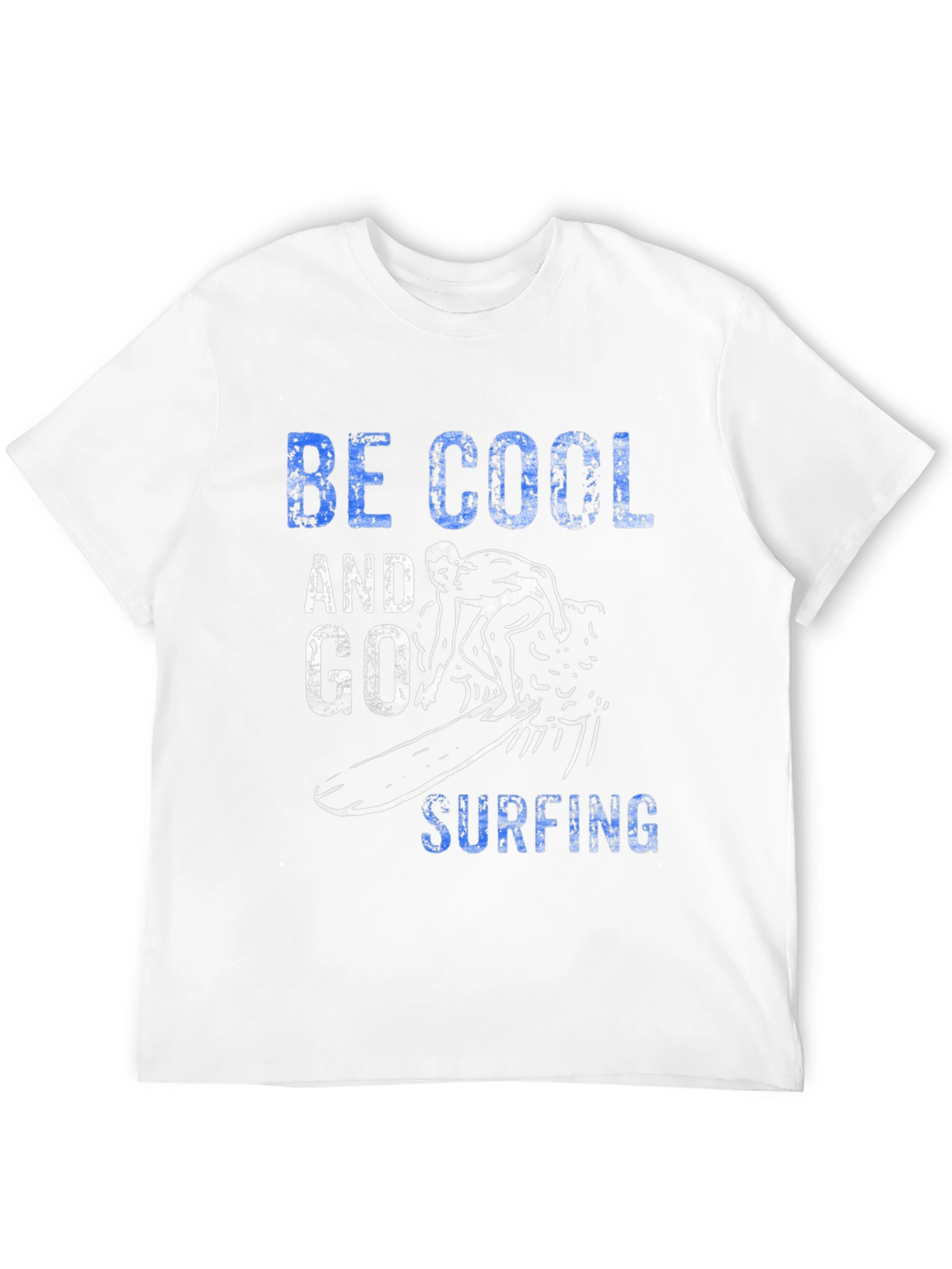 Be Cool Surfing Graphic T-Shirt