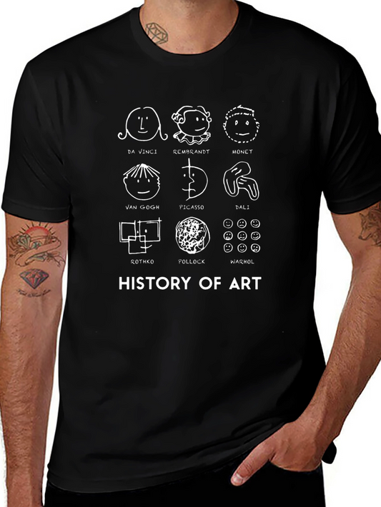History of Art Famous Artist T-Shirt