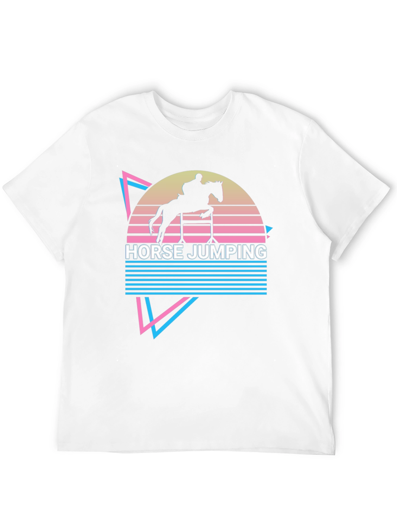 Retro Horse Jumping T-Shirt