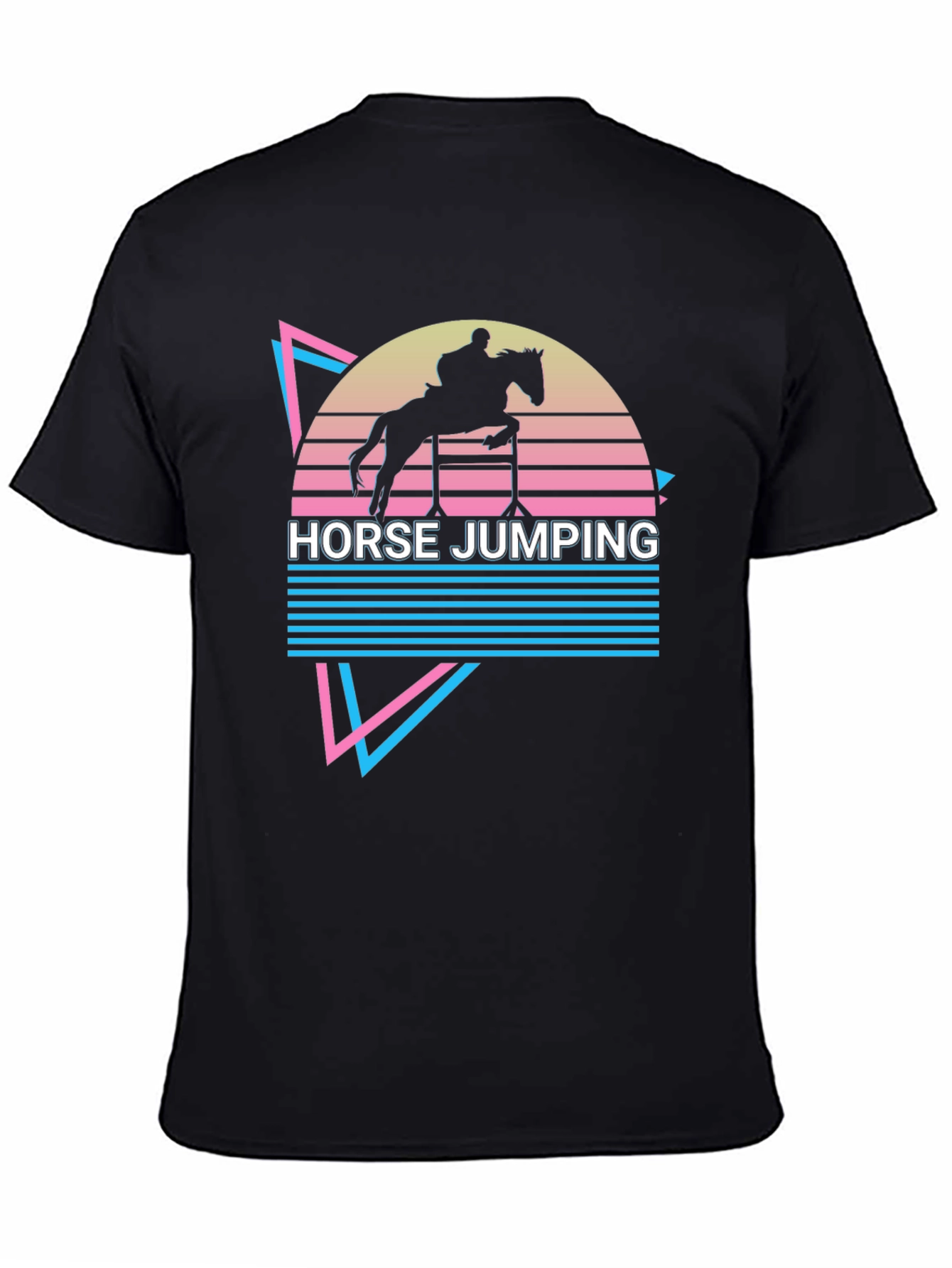 Retro Horse Jumping T-Shirt