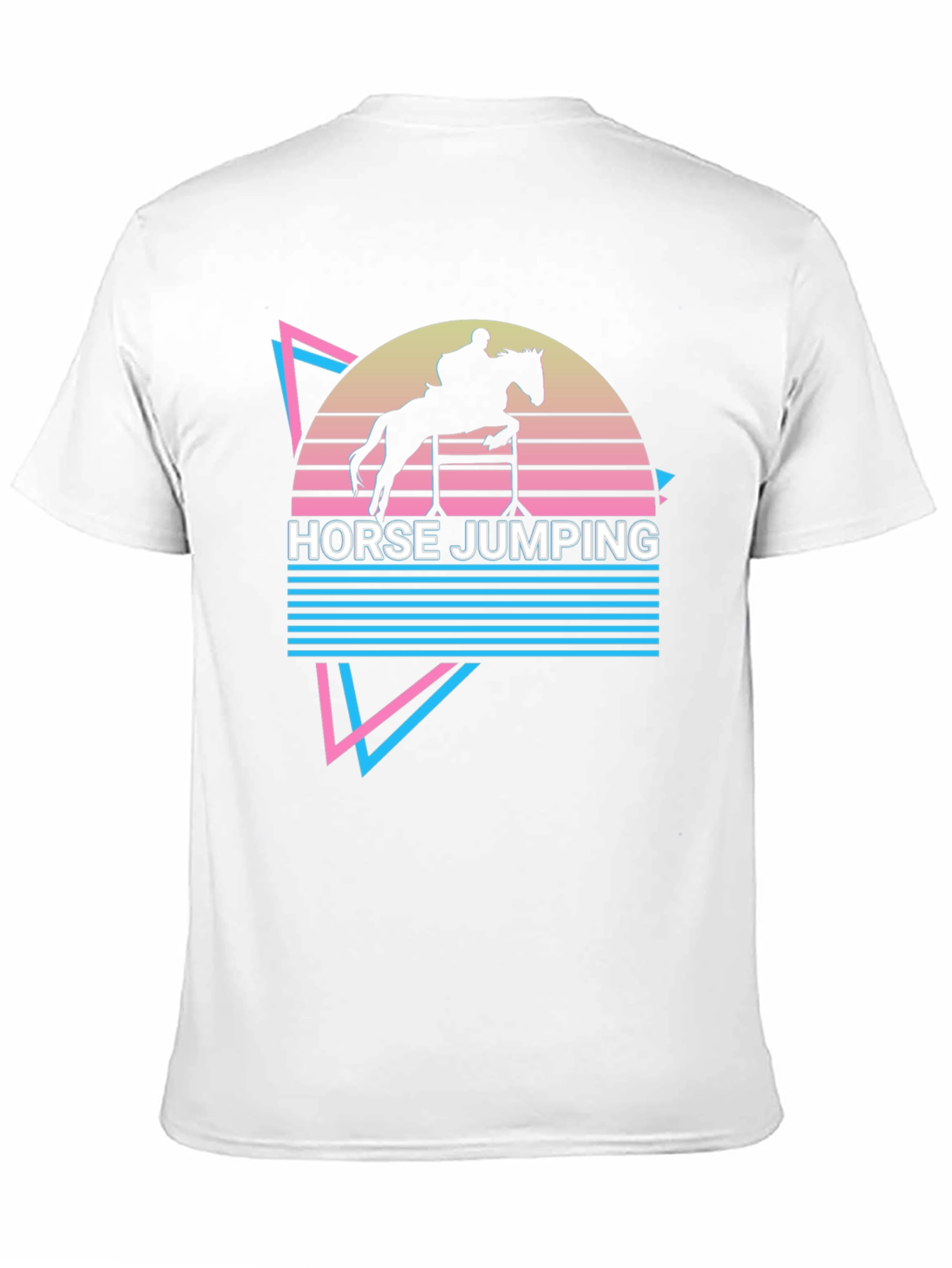 Retro Horse Jumping T-Shirt