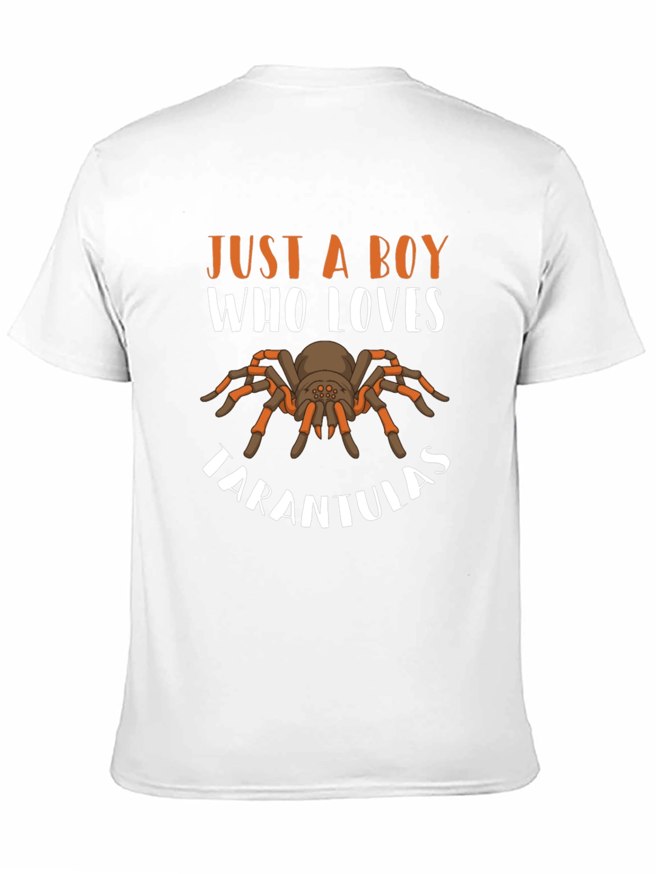 Tarantula Lover Boy Black T-Shirt