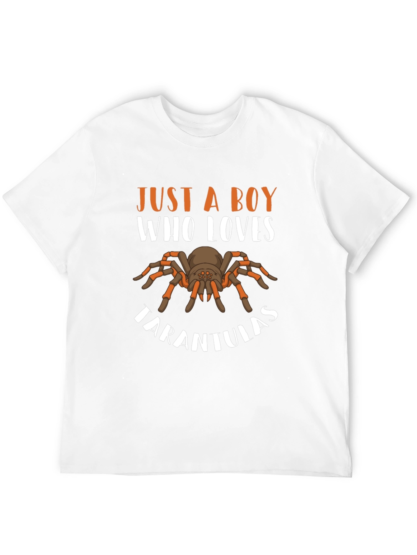 Tarantula Lover Boy Black T-Shirt