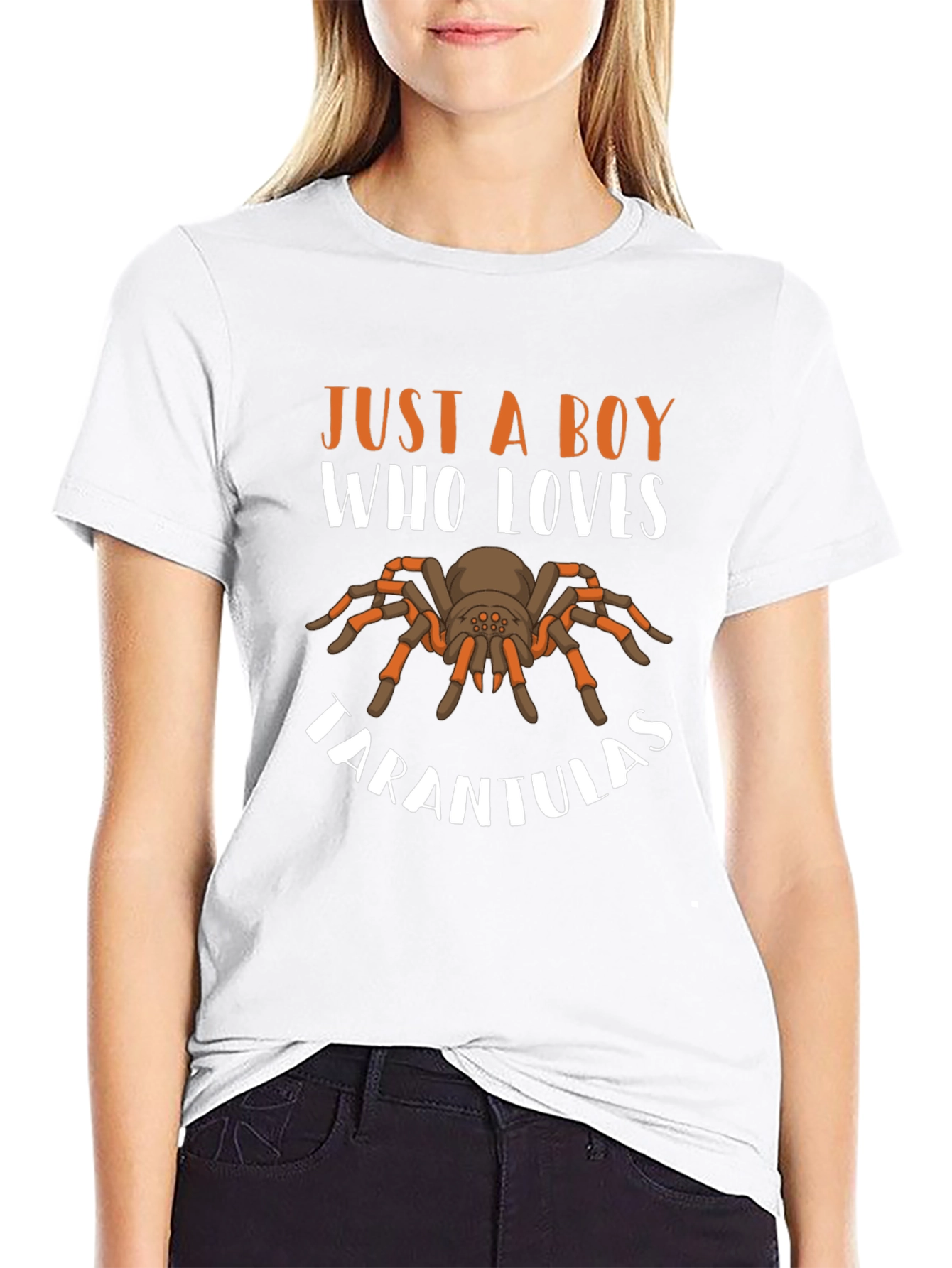 Tarantula Lover Boy Black T-Shirt
