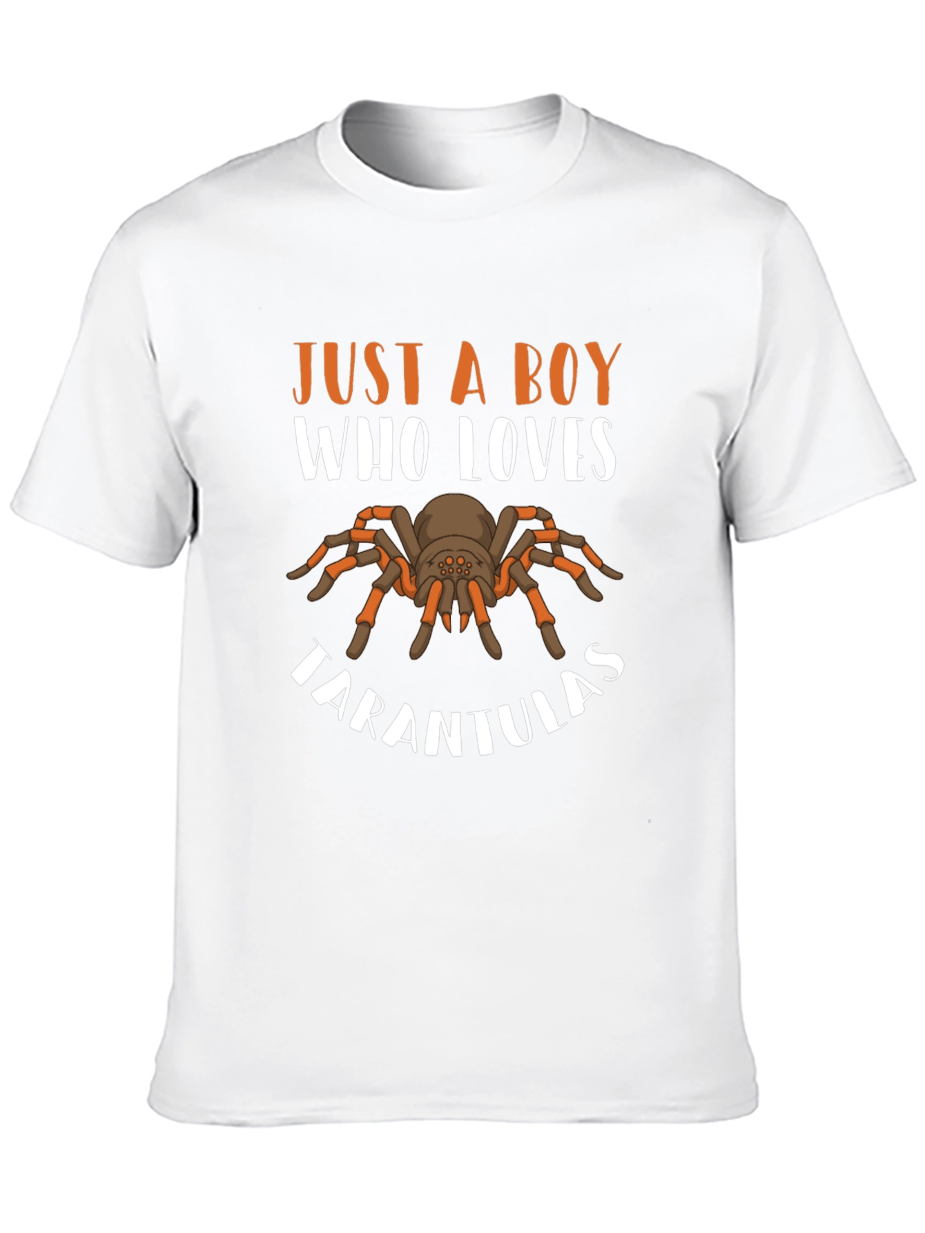 Tarantula Lover Boy Black T-Shirt