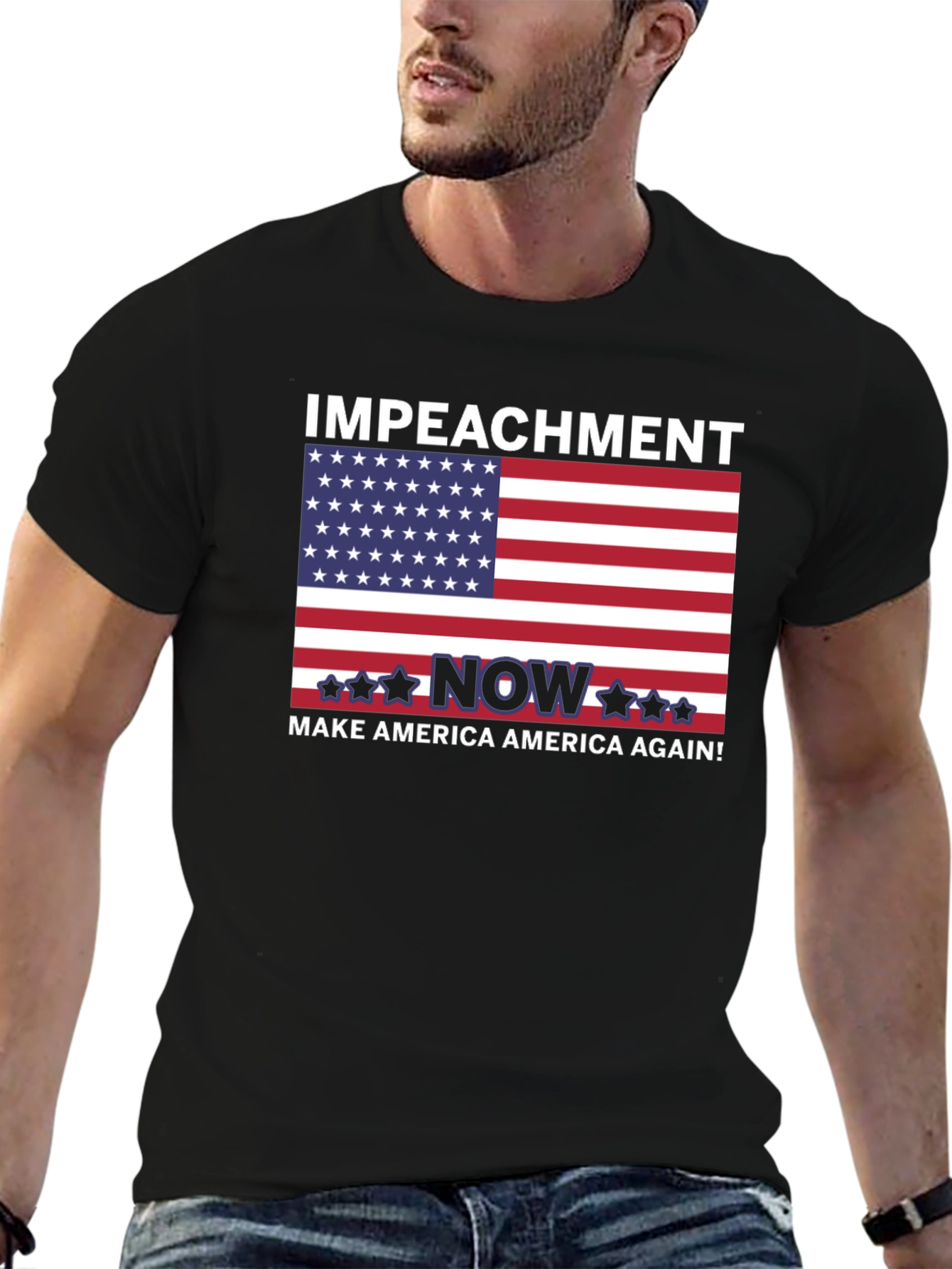 Impeach Trump Now T-Shirt - Make America Great Again