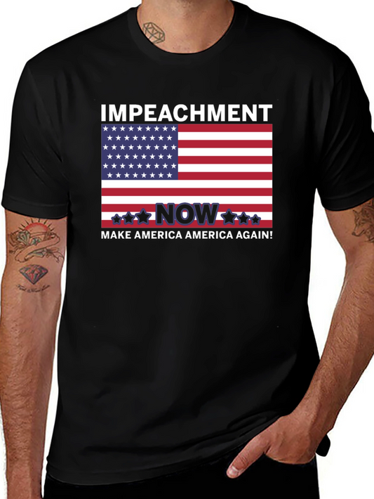 Impeach Trump Now T-Shirt - Make America Great Again