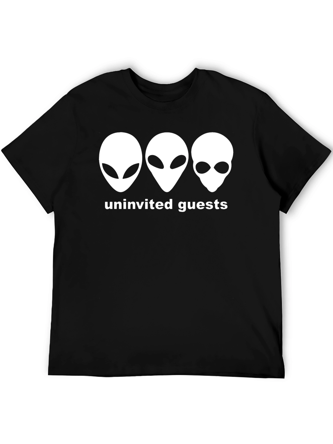 Uninvited Guests Alien T-Shirt - Black