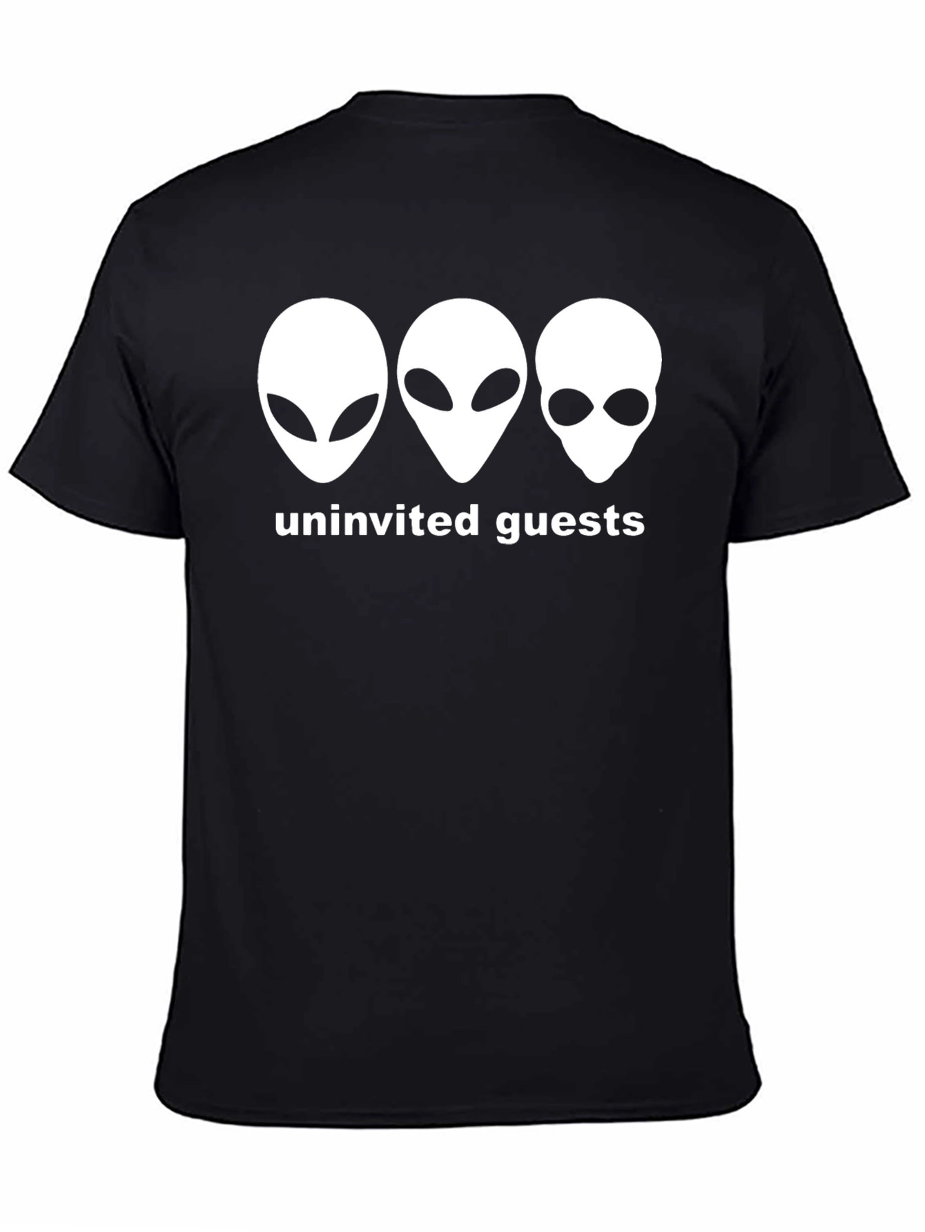 Uninvited Guests Alien T-Shirt - Black