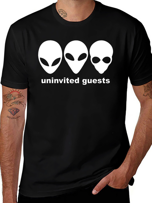 Uninvited Guests Alien T-Shirt - Black