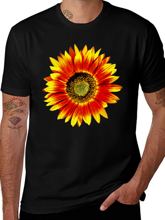 Sunflower Graphic T-Shirt - Black